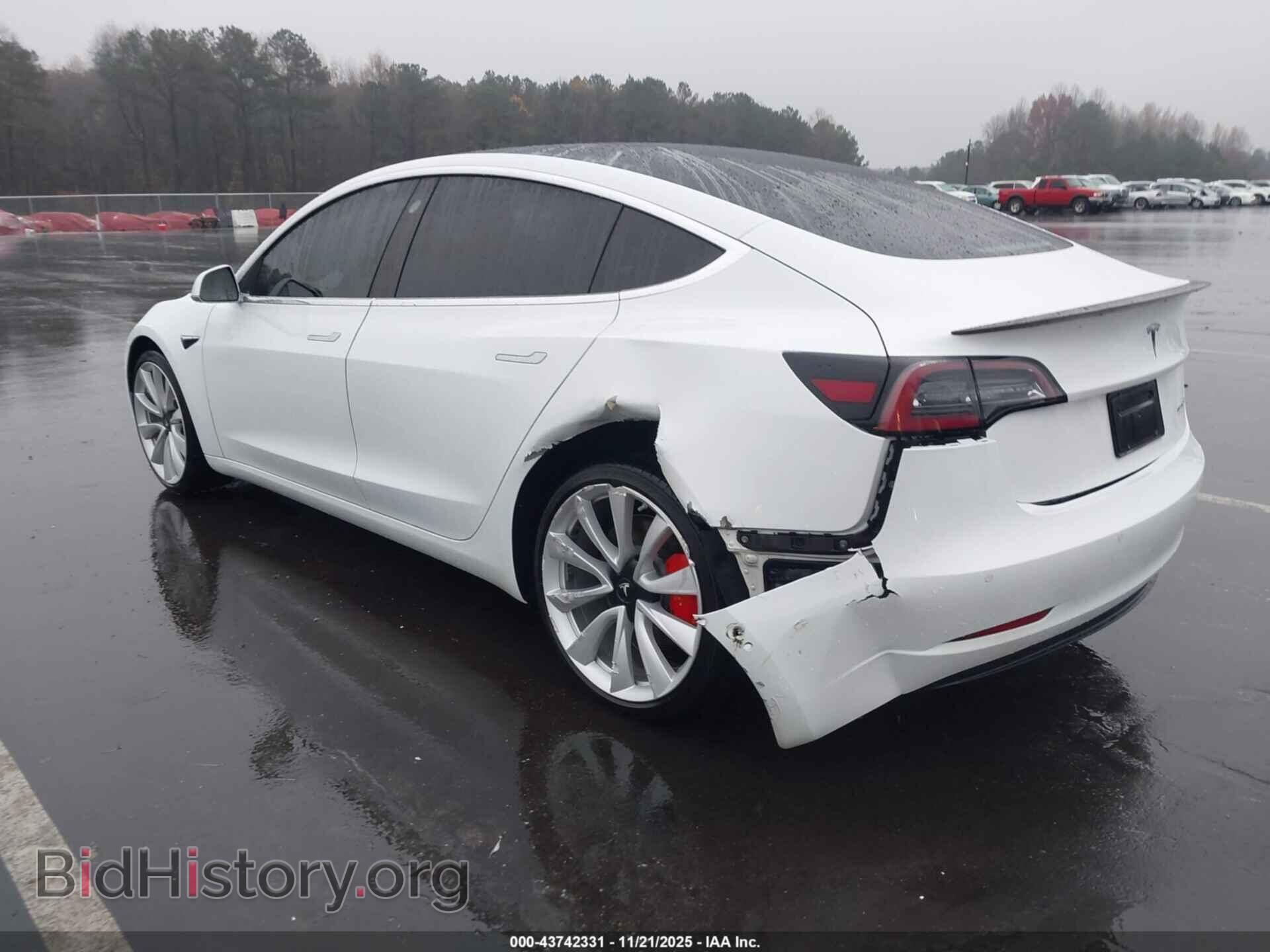 2019 TESLA MODEL 3 - VIN: 5YJ3E1EB0KF487607 - Фото 3