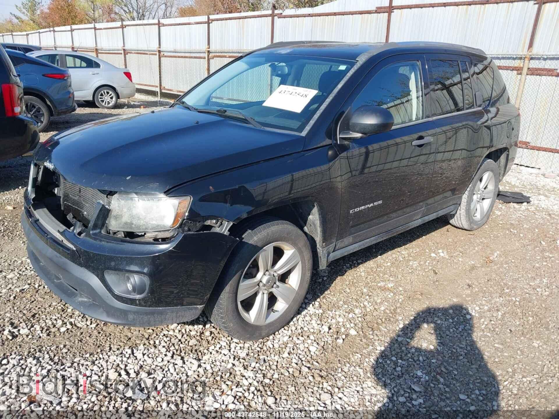 2014 JEEP COMPASS - VIN: 1C4NJCBA8ED547527 - Фото 2