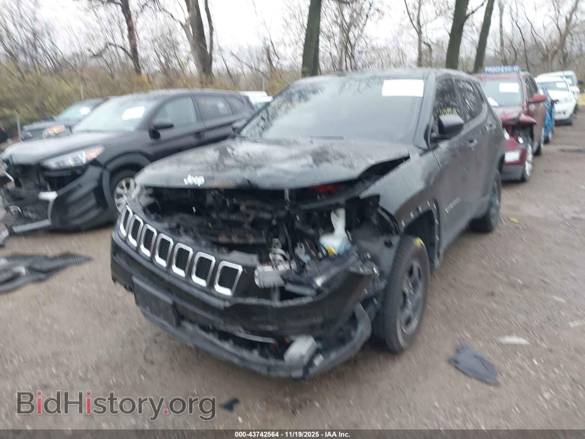 2021 JEEP COMPASS - VIN: 3C4NJDAB9MT578732 - Фото 2