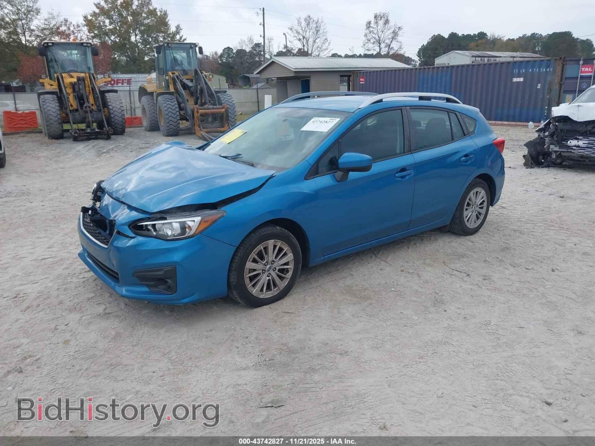2017 SUBARU IMPREZA - VIN: 4S3GTAB69H3736541 - Фото 2