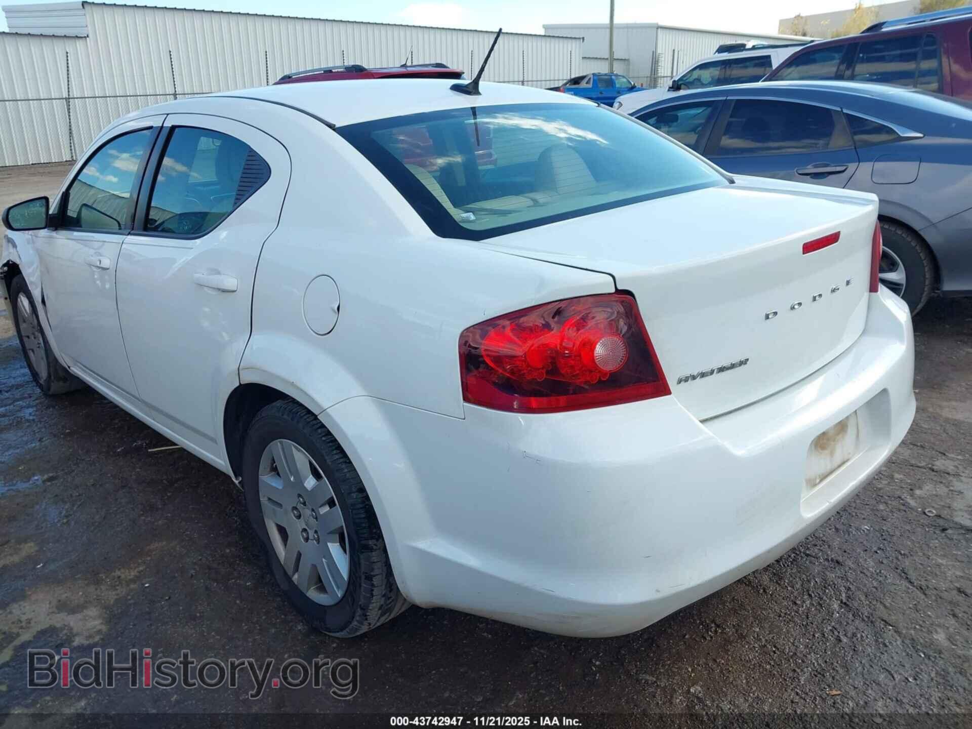 2013 DODGE AVENGER - VIN: 1C3CDZAB9DN725390 - Фото 3
