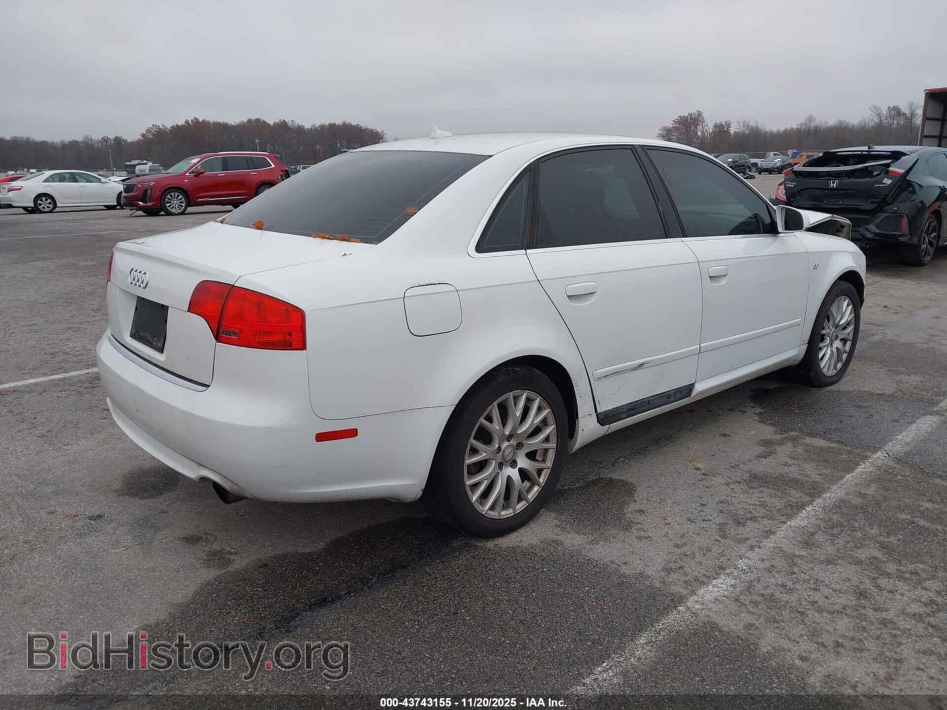 2008 AUDI A4 - VIN: WAUDF78E08A166269 - Фото 4