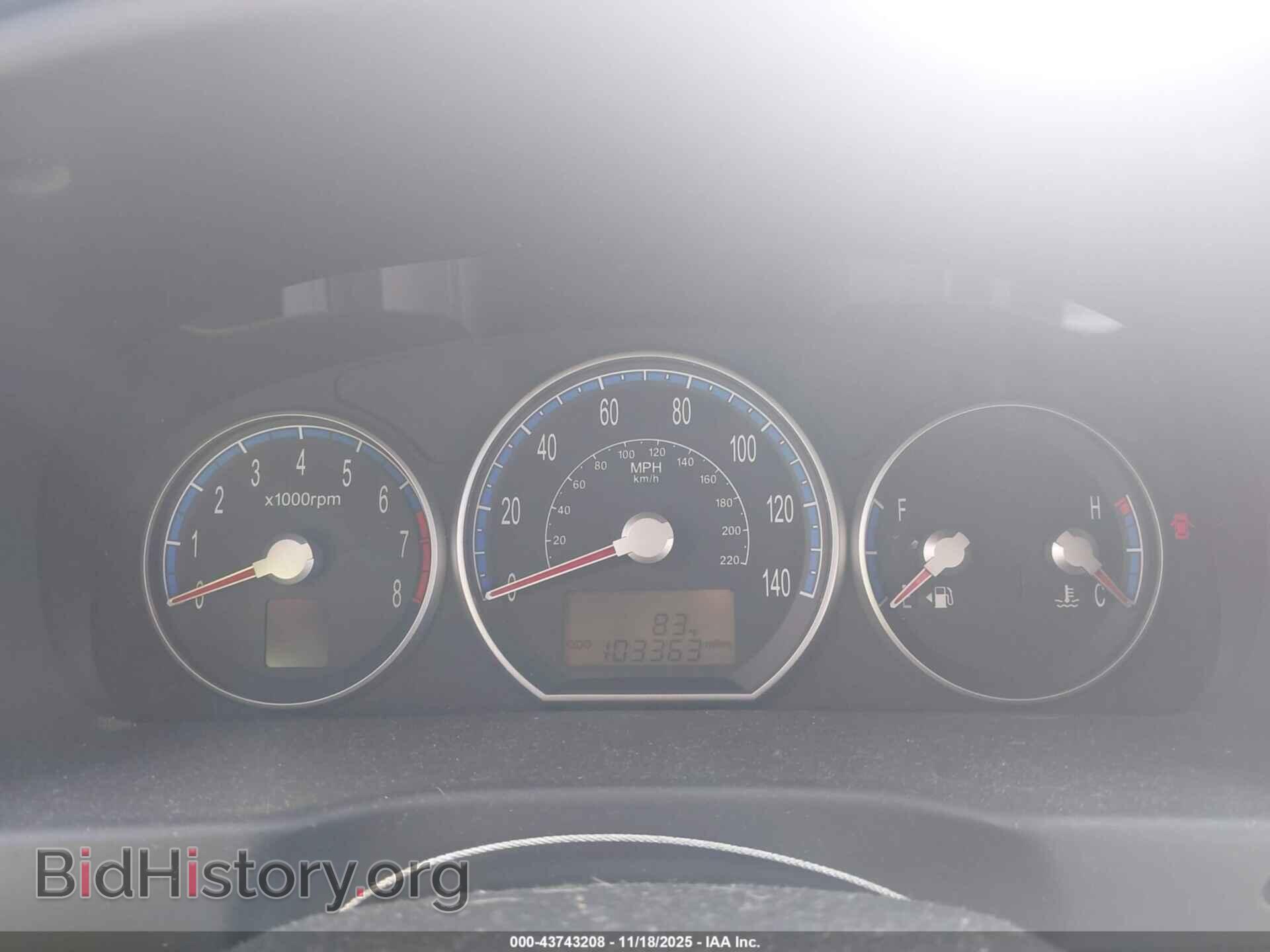 2008 HYUNDAI SANTA FE - VIN: 5NMSG73D38H153544 - Фото 7