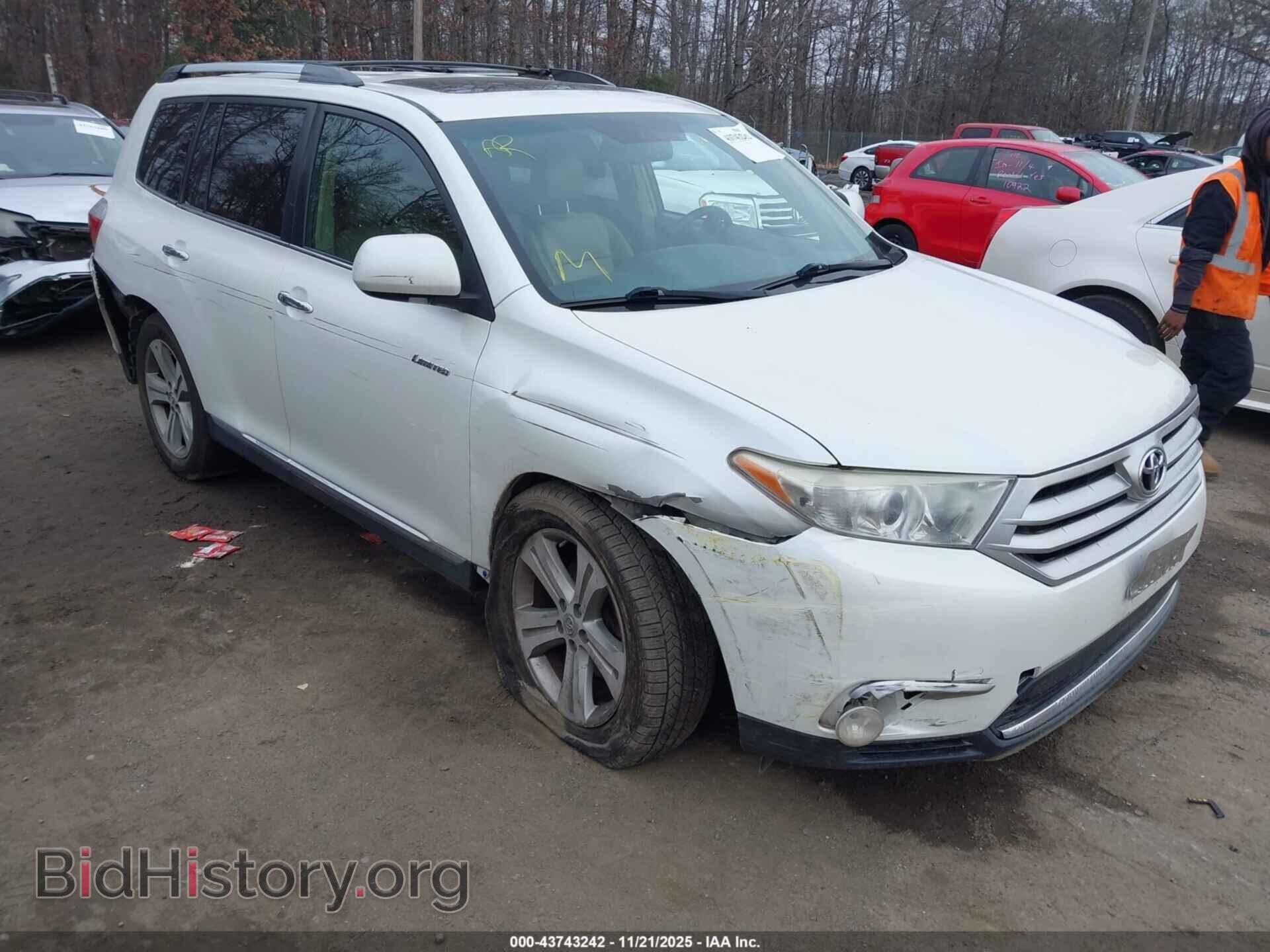 Photo 5TDDK3EH7CS119614 - TOYOTA HIGHLANDER 2012