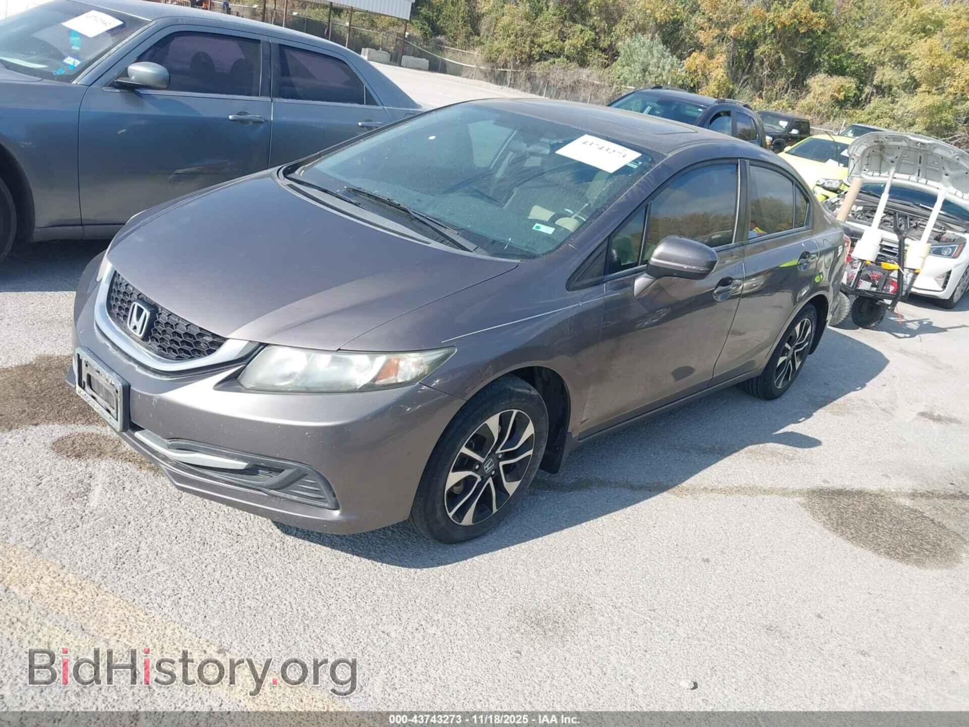 2014 HONDA CIVIC - VIN: 19XFB2F8XEE001393 - Фото 2