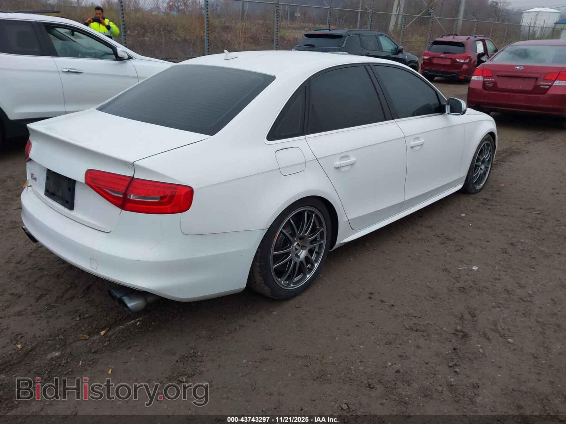 2014 AUDI S4 - VIN: WAUBGAFL7EA097918 - Фото 4