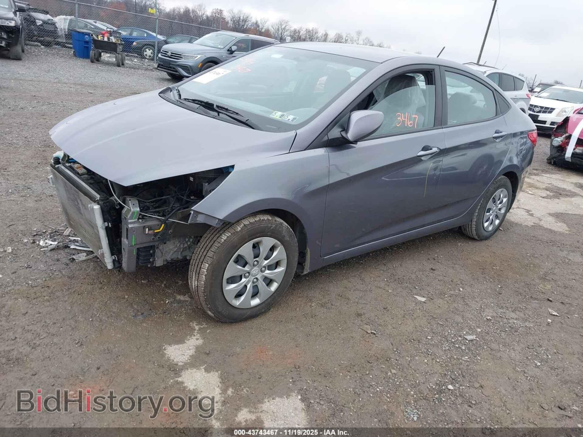 2016 HYUNDAI ACCENT - VIN: KMHCT4AE5GU145653 - Фото 2
