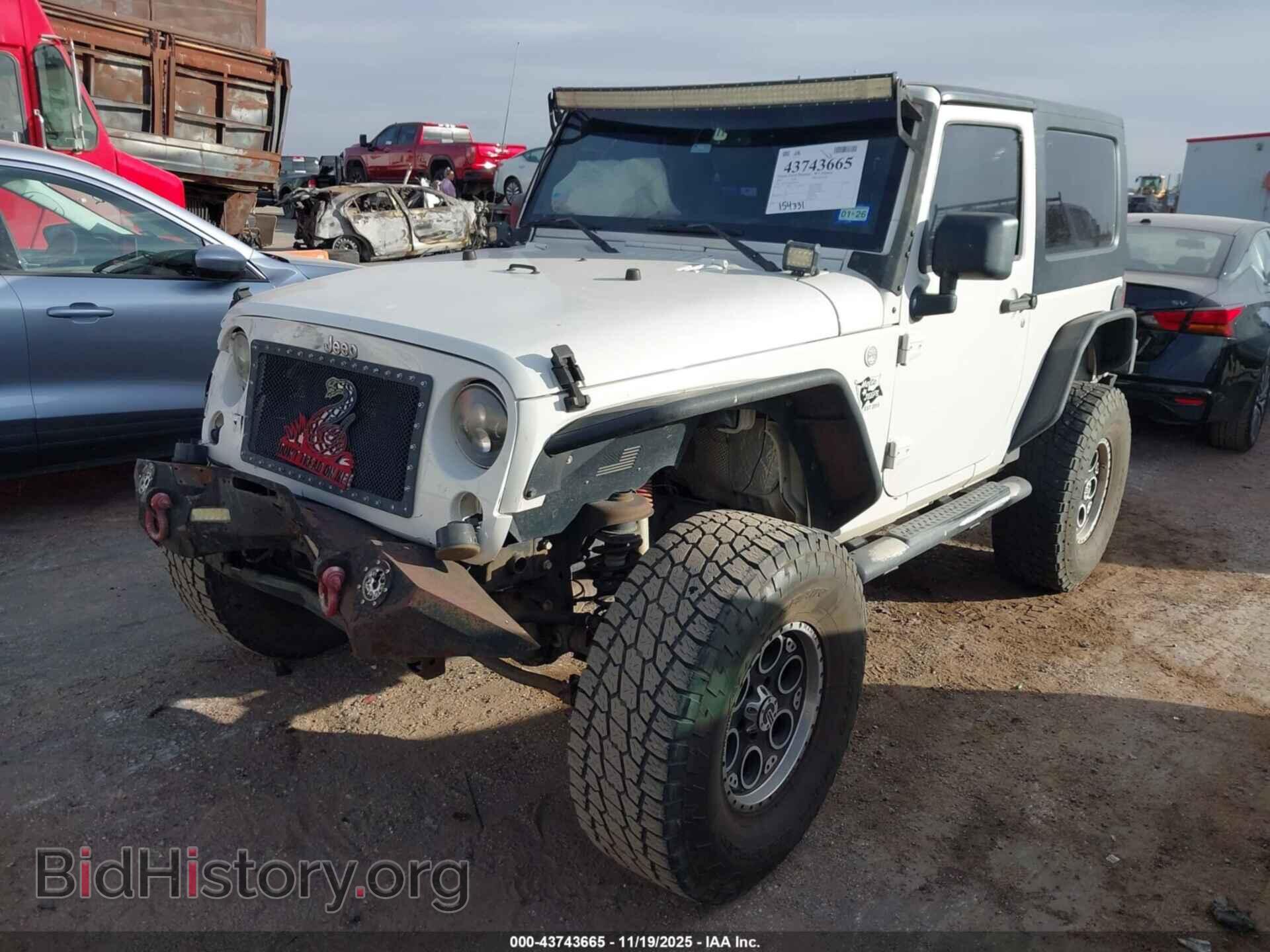 2010 JEEP WRANGLER - VIN: 1J4AA2D14AL182389 - Фото 2