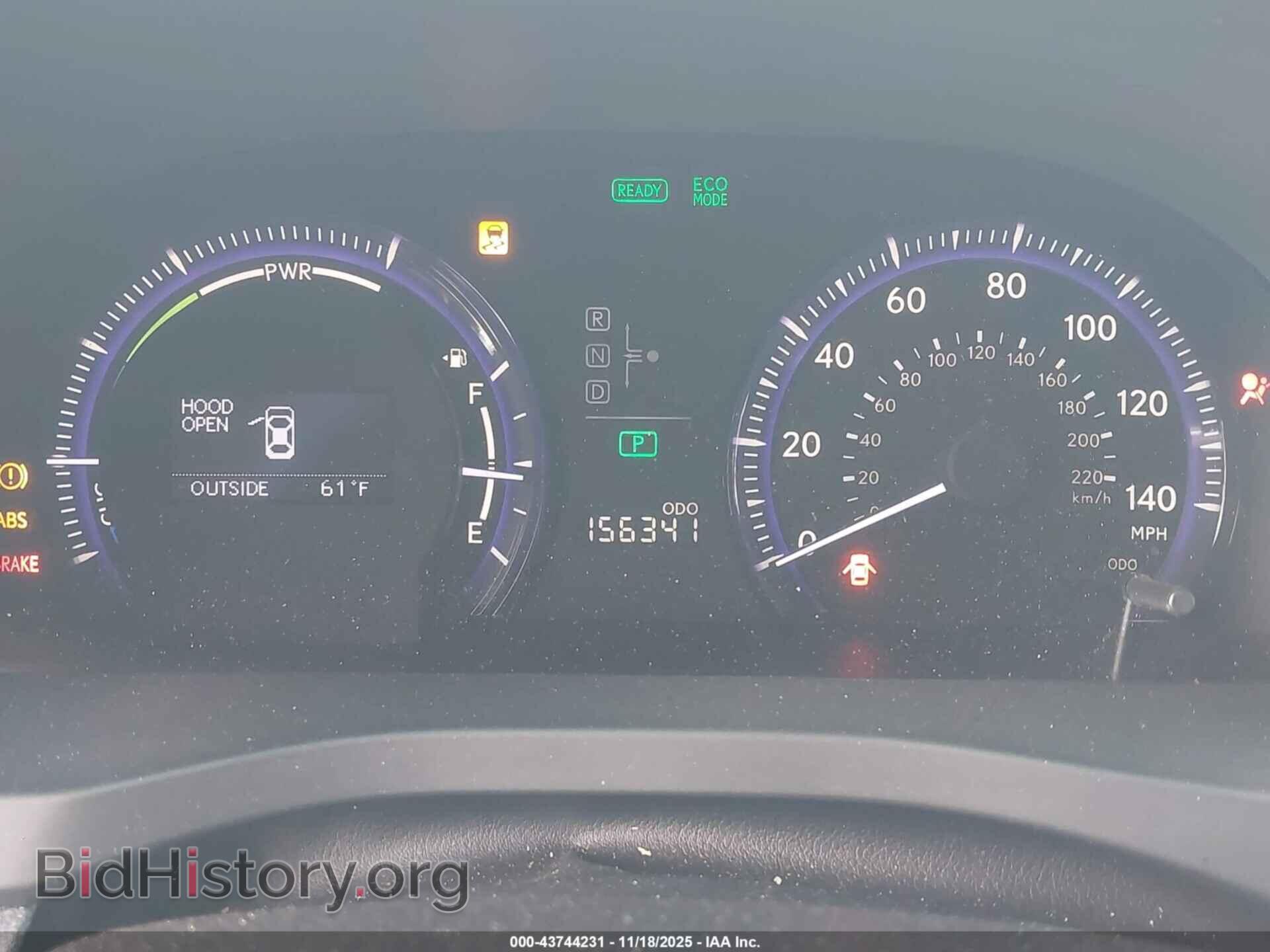 2010 LEXUS HS 250H - VIN: JTHBB1BA4A2027205 - Фото 7