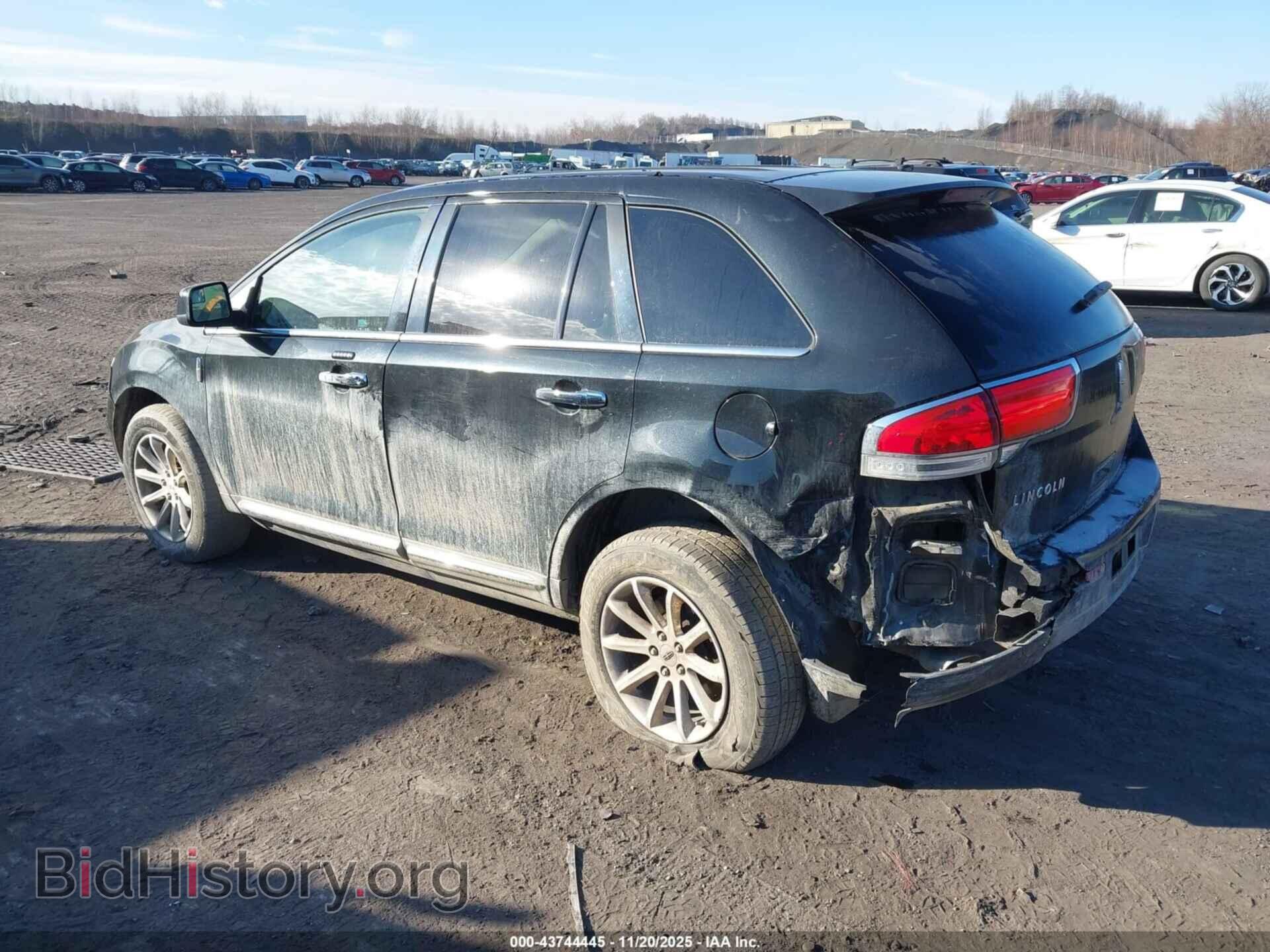 2011 LINCOLN MKX - VIN: 2LMDJ8JK3BBJ03170 - Фото 3