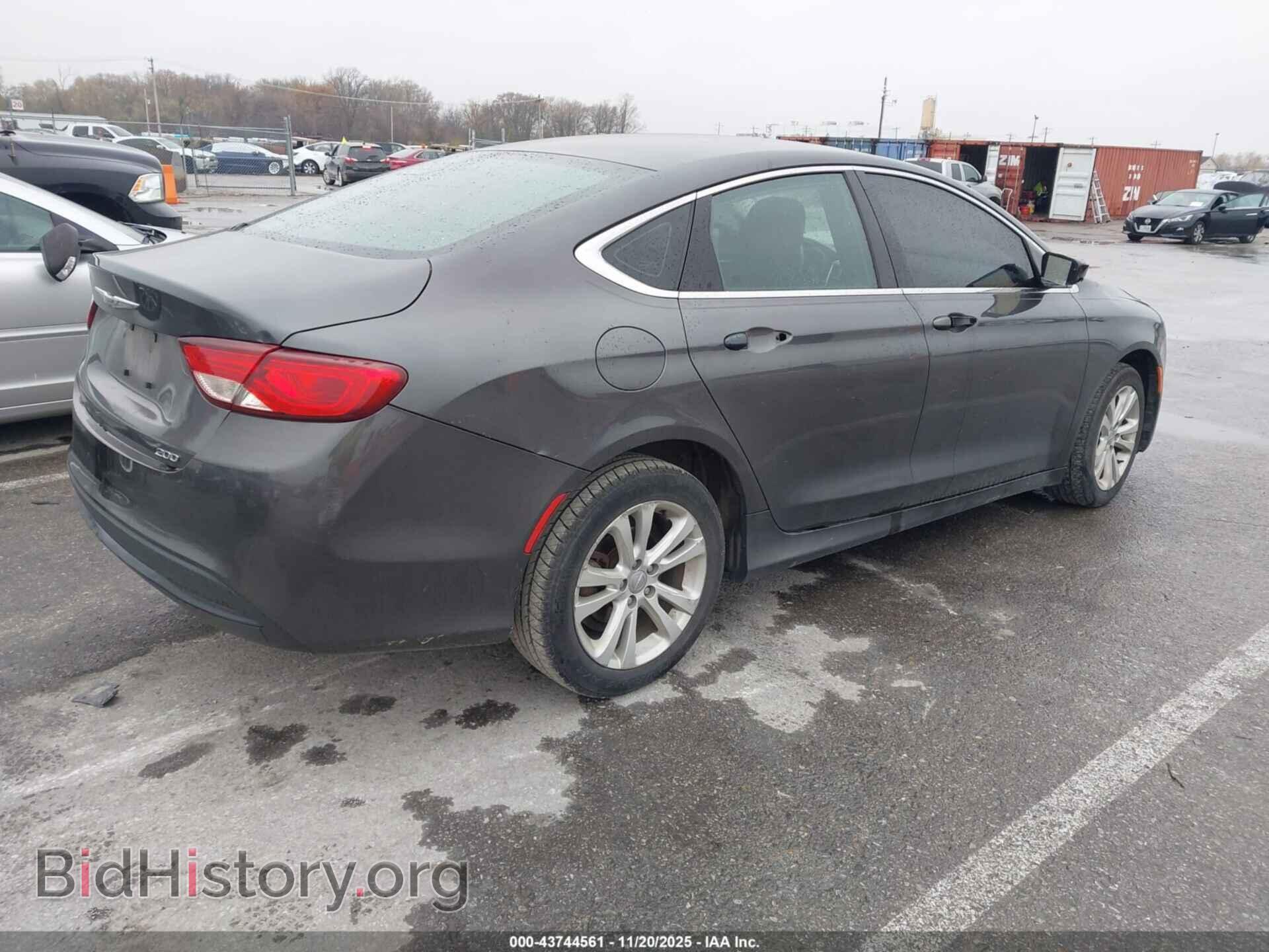 2017 CHRYSLER 200 - VIN: 1C3CCCFB3HN502938 - Фото 4