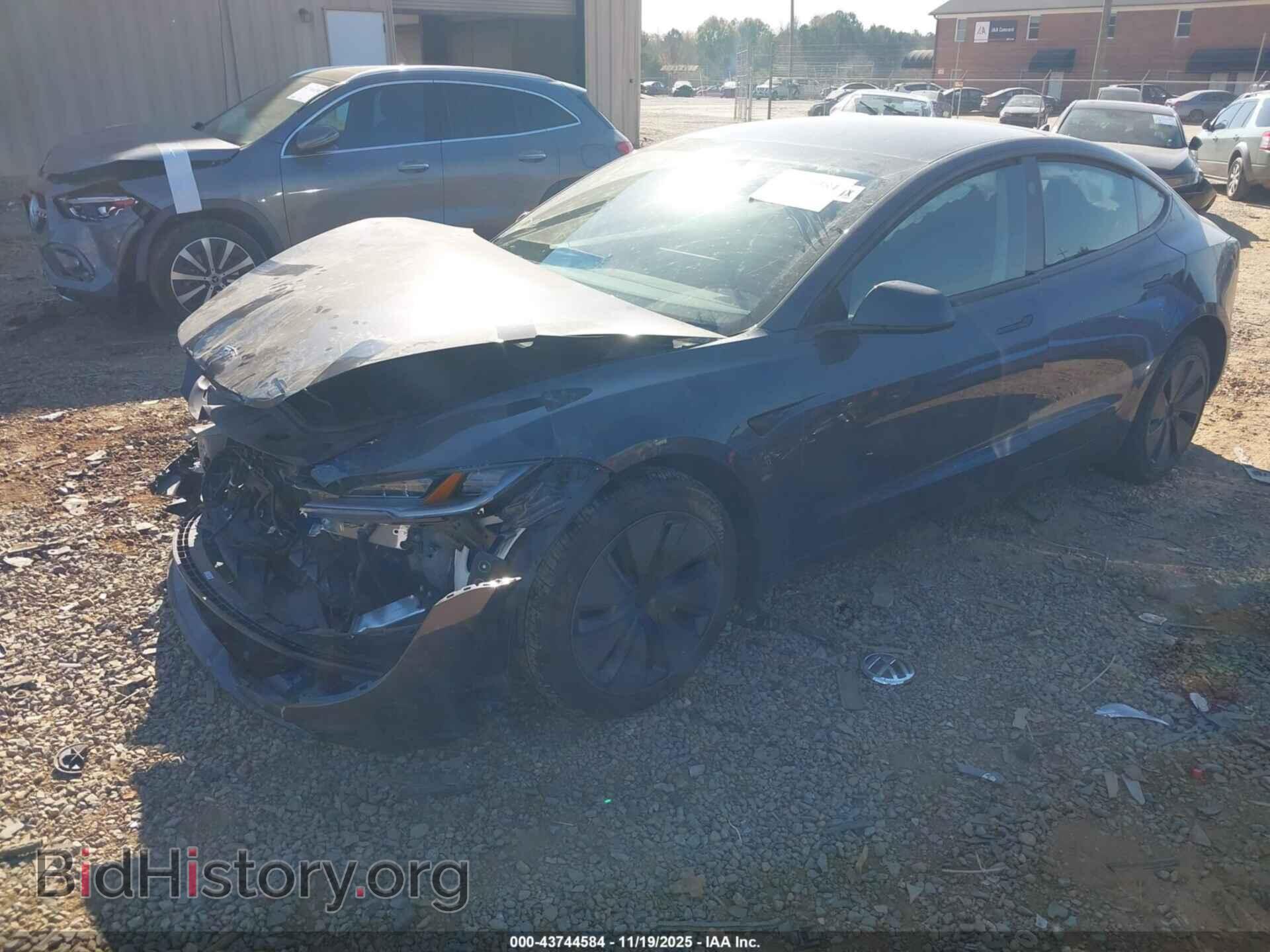 2025 TESLA MODEL 3 - VIN: 5YJ3E1EA3SF988711 - Фото 2
