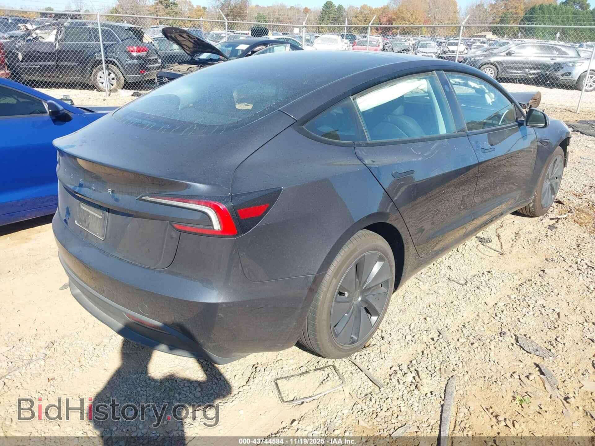 2025 TESLA MODEL 3 - VIN: 5YJ3E1EA3SF988711 - Фото 4