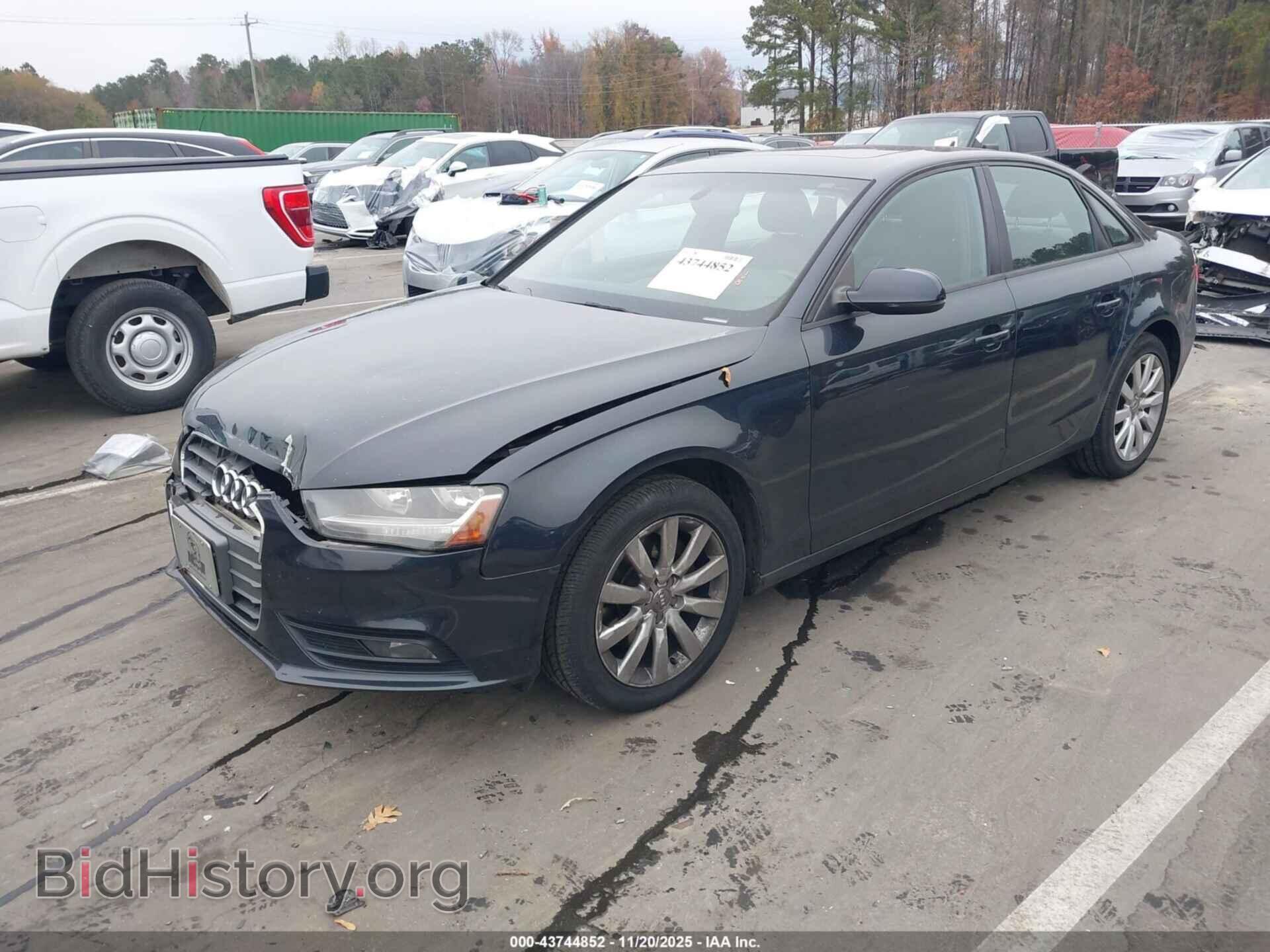 2013 AUDI A4 - VIN: WAUBFAFL1DN045596 - Photo 2