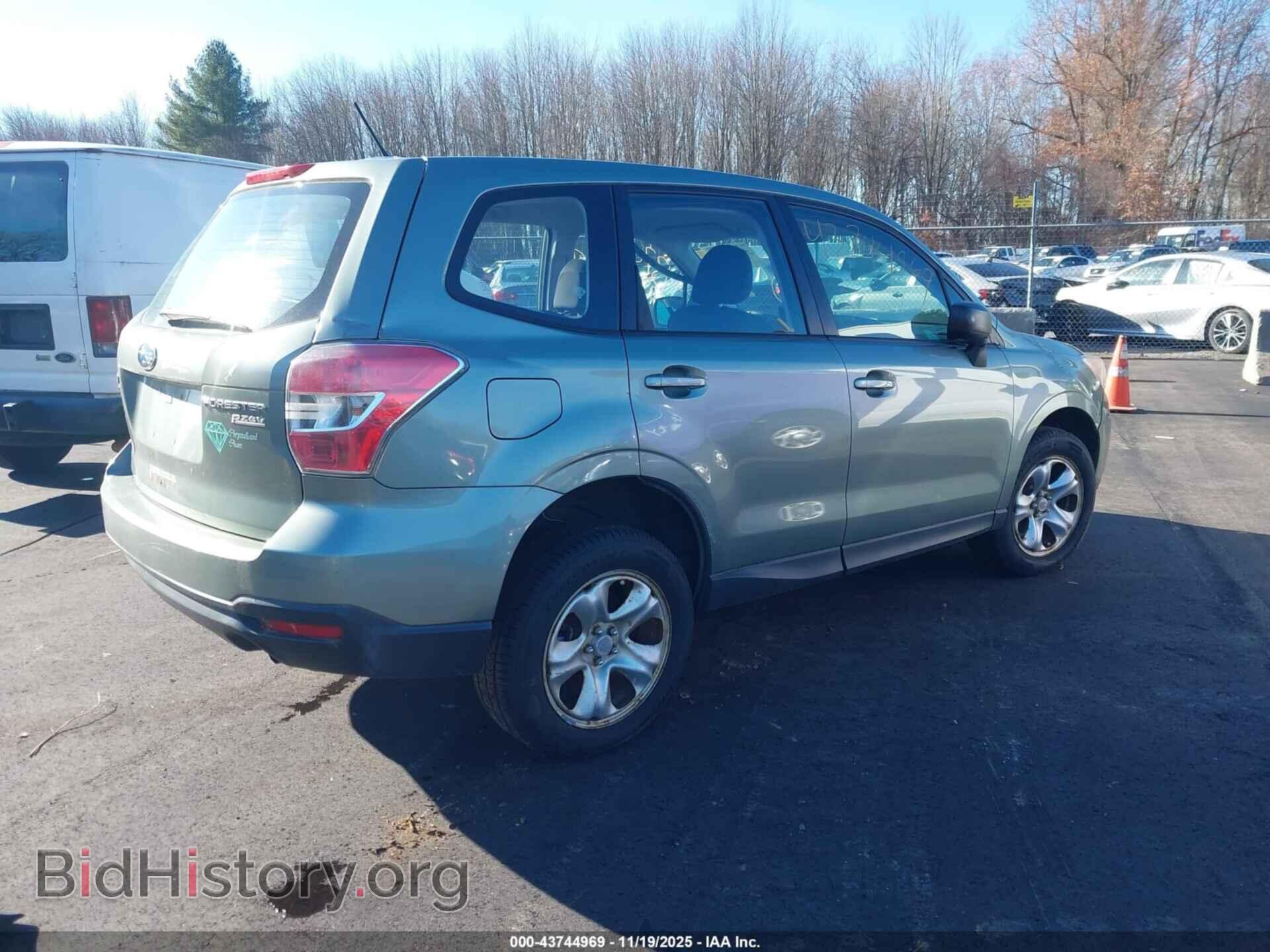 2014 SUBARU FORESTER - VIN: JF2SJAAC7EG439622 - Фото 4