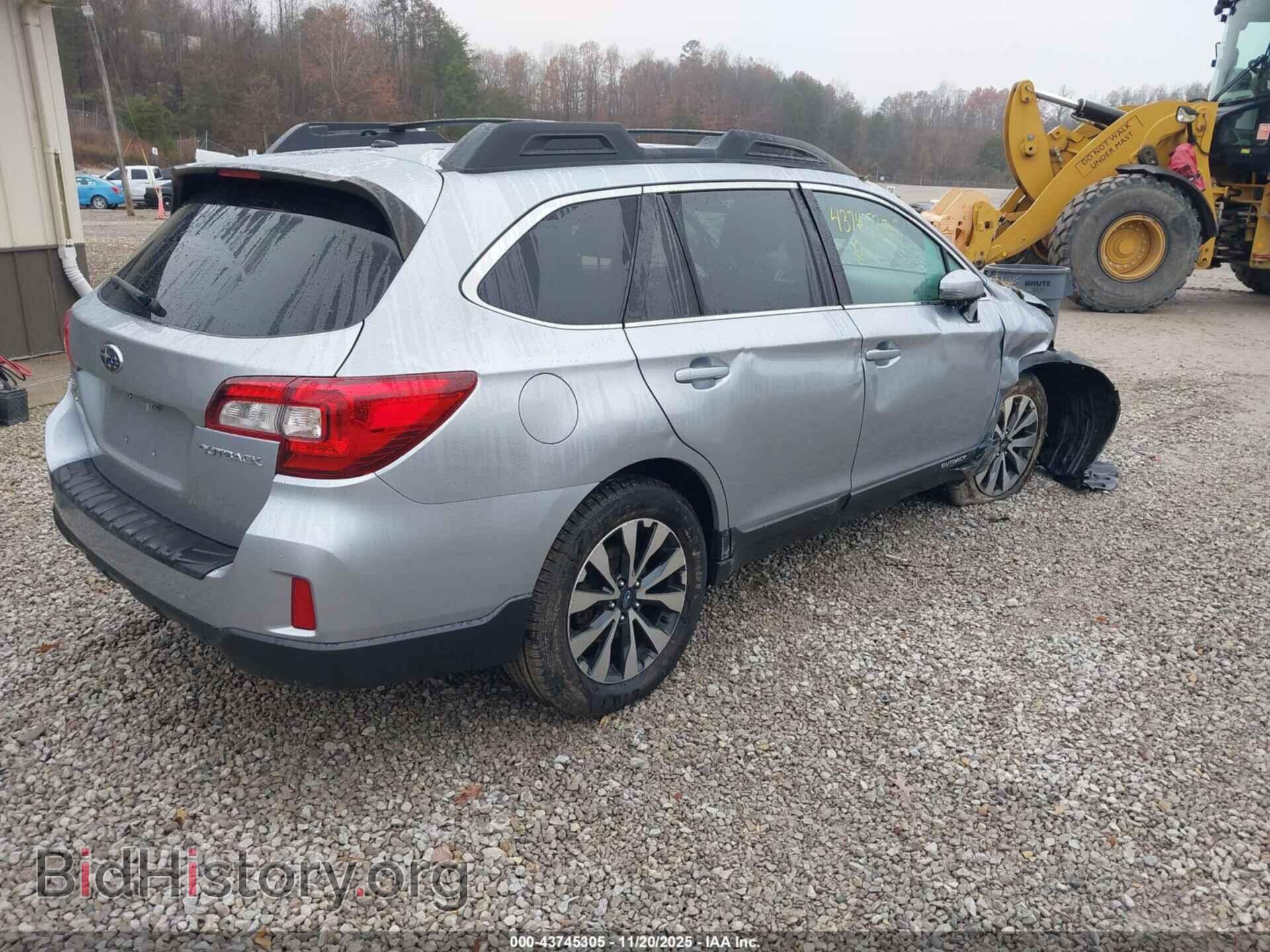 2015 SUBARU OUTBACK - VIN: 4S4BSBLC4F3285387 - Фото 4