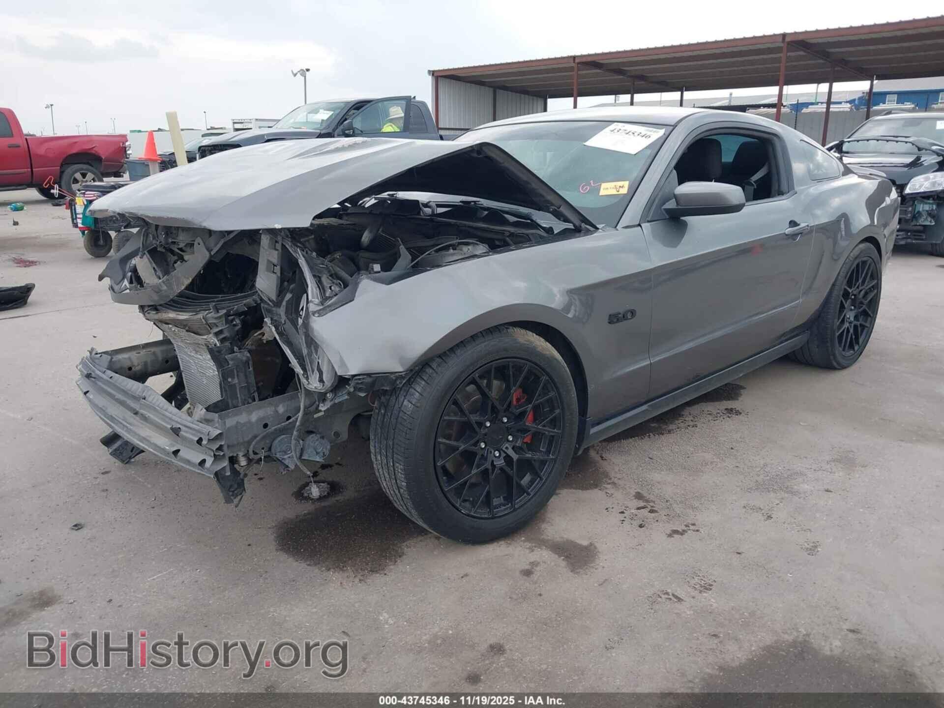 2012 FORD MUSTANG - VIN: 1ZVBP8CF2C5284139 - Фото 2