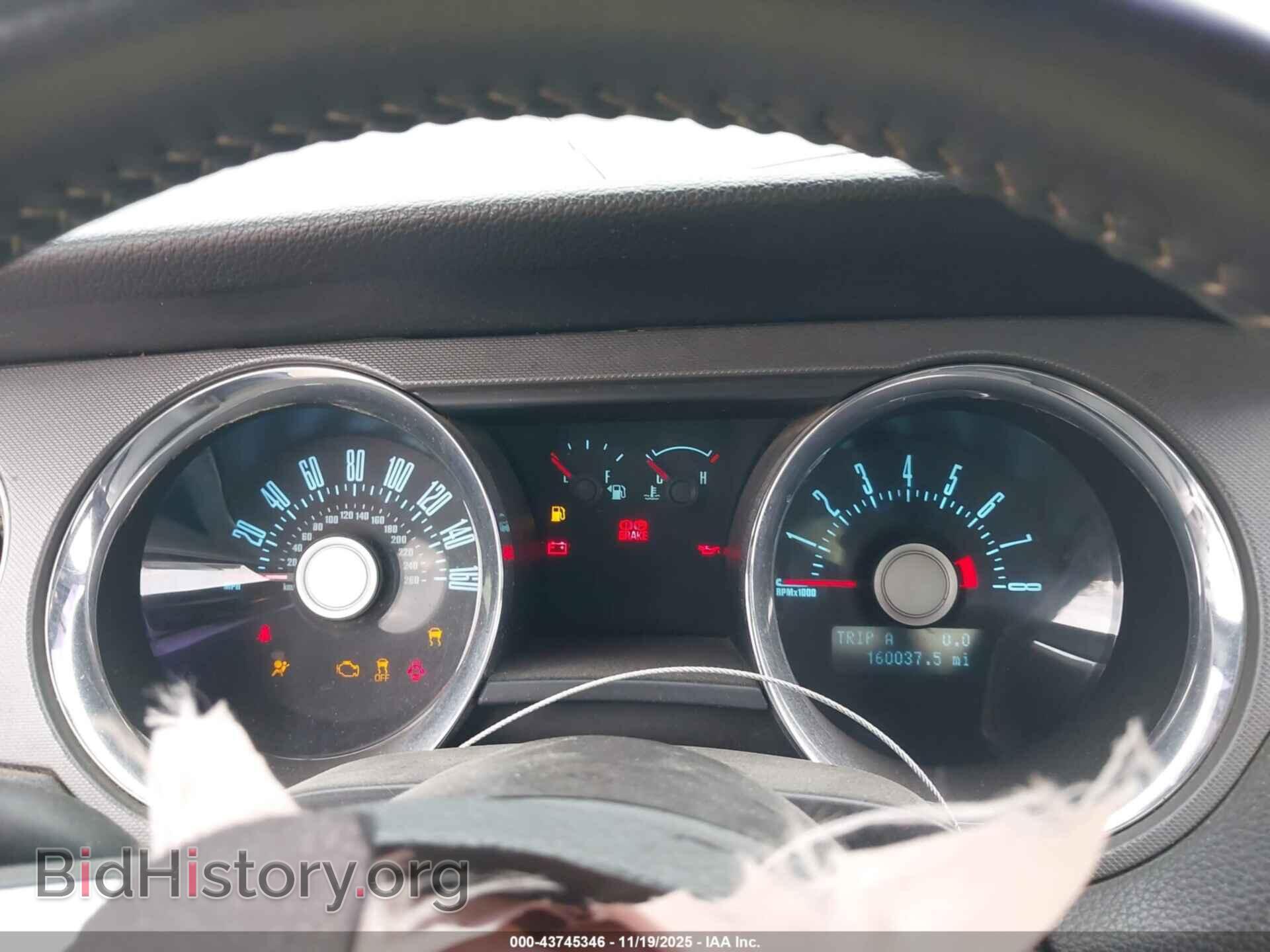 2012 FORD MUSTANG - VIN: 1ZVBP8CF2C5284139 - Фото 7