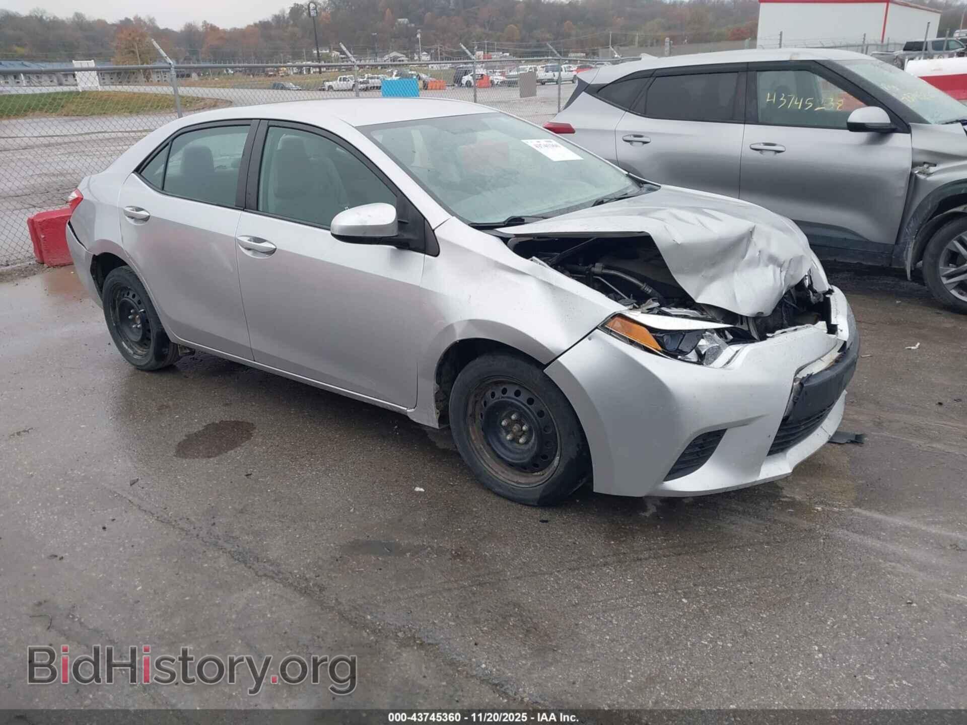 Фотография 5YFBURHE8FP270870 - TOYOTA COROLLA 2015