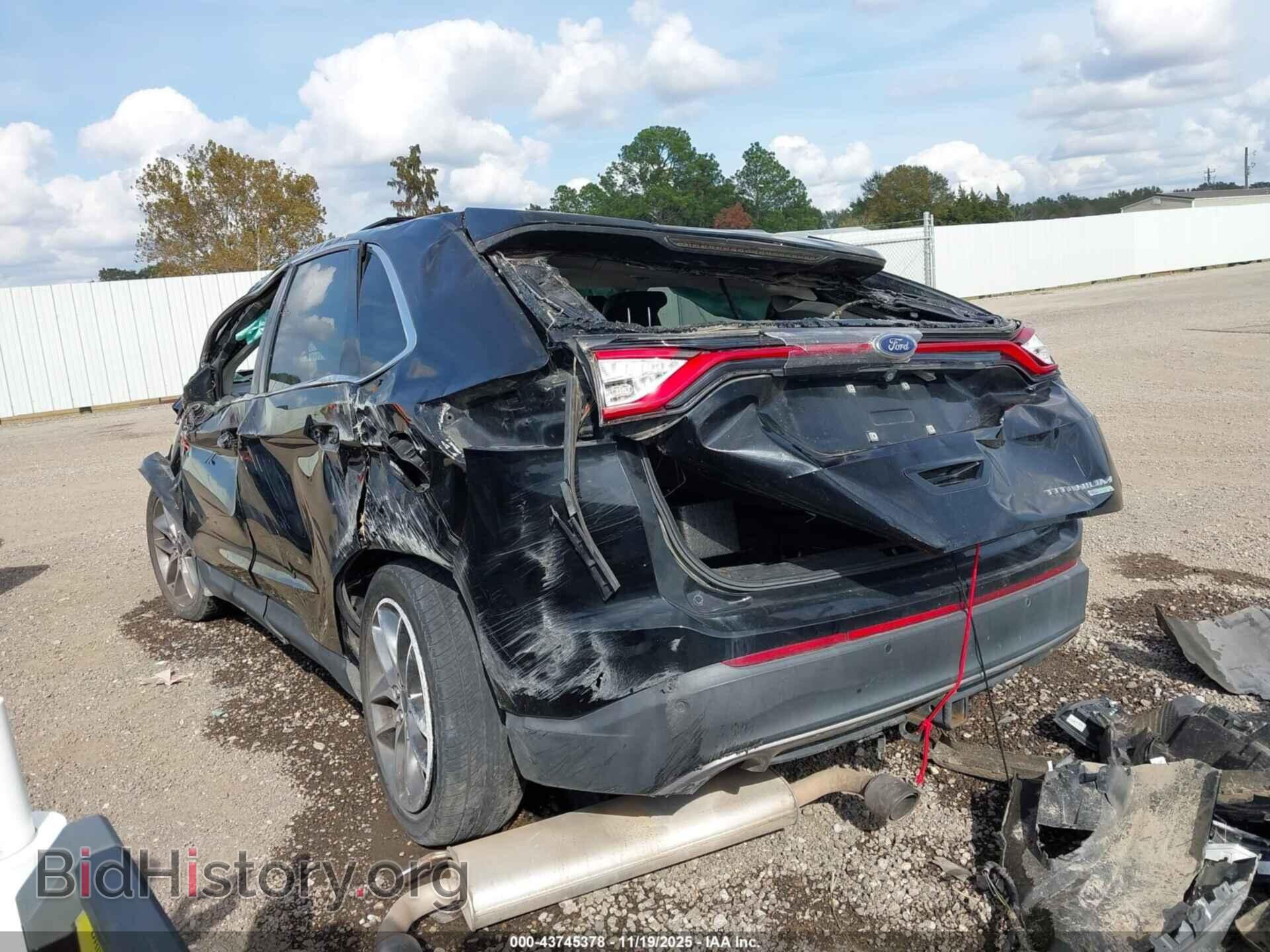 2016 FORD EDGE - VIN: 2FMPK3K99GBB82534 - Photo 3