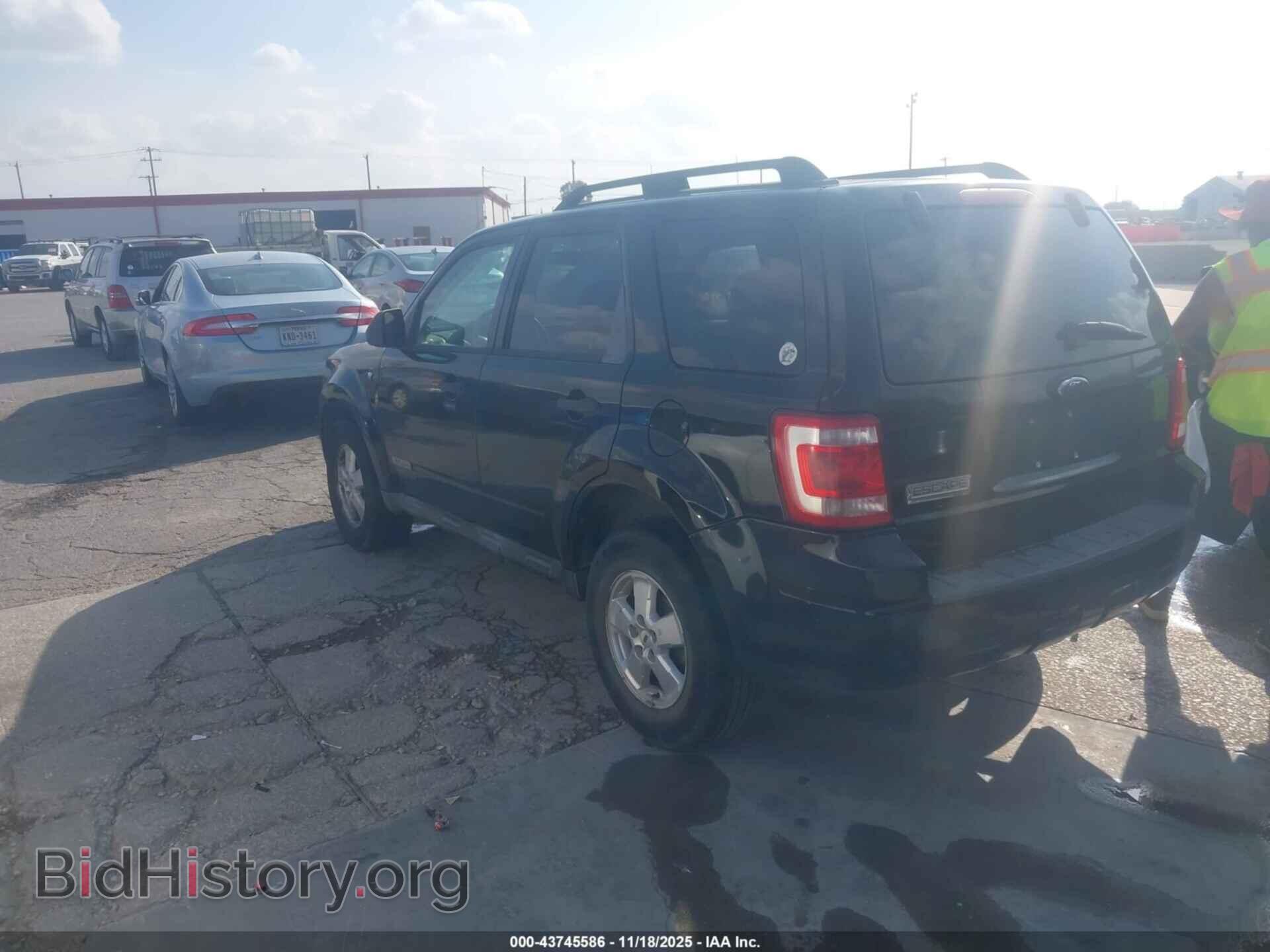 2008 FORD ESCAPE - VIN: 1FMCU03108KB93025 - Фото 3