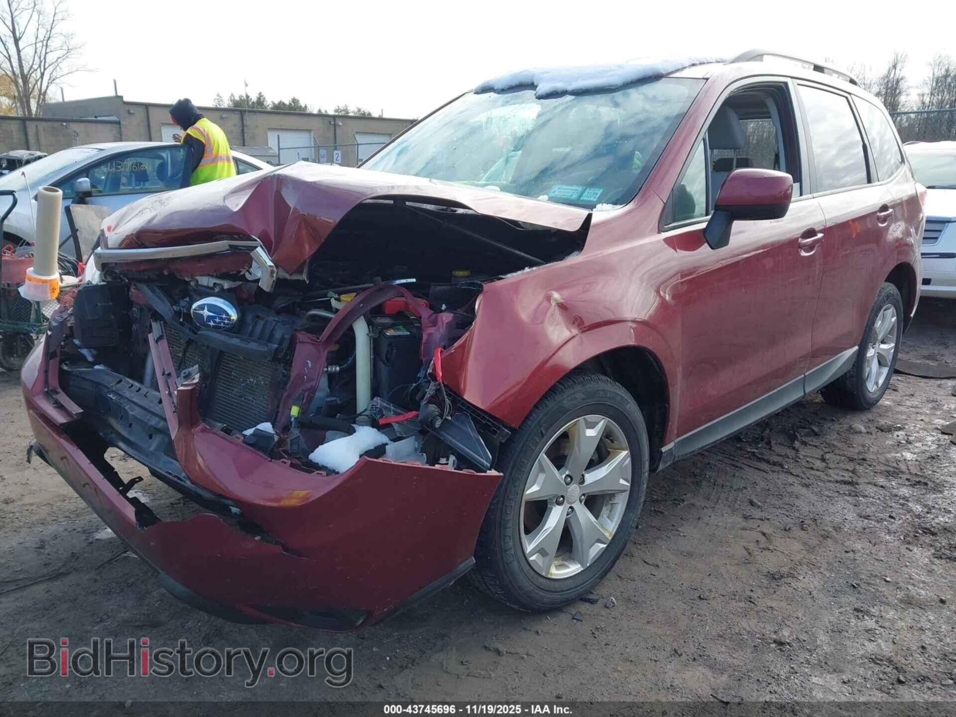 2014 SUBARU FORESTER - VIN: JF2SJAEC2EH440102 - Фото 2