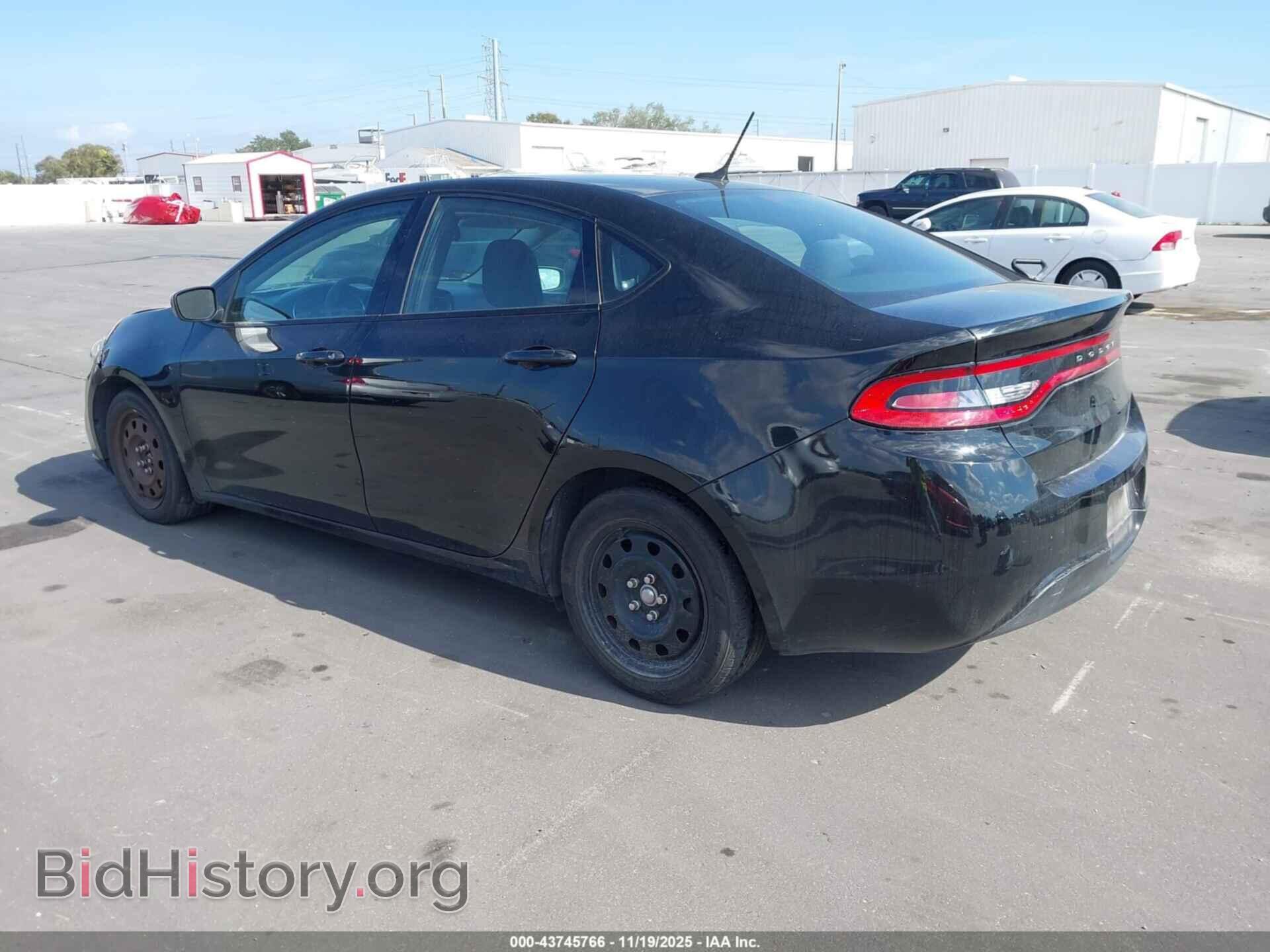2016 DODGE DART - VIN: 1C3CDFAA8GD738650 - Фото 3