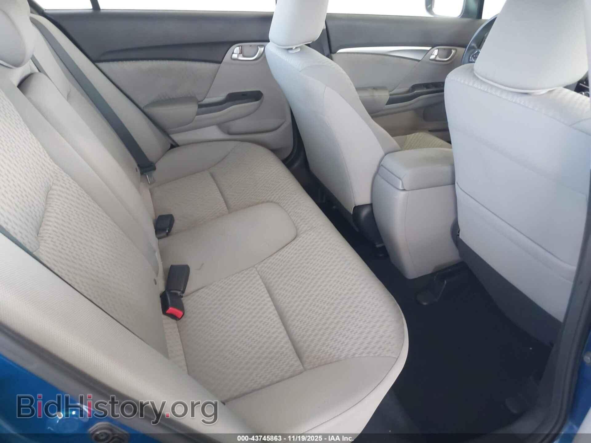 2014 HONDA CIVIC - VIN: 2HGFB2F86EH554404 - Фото 8