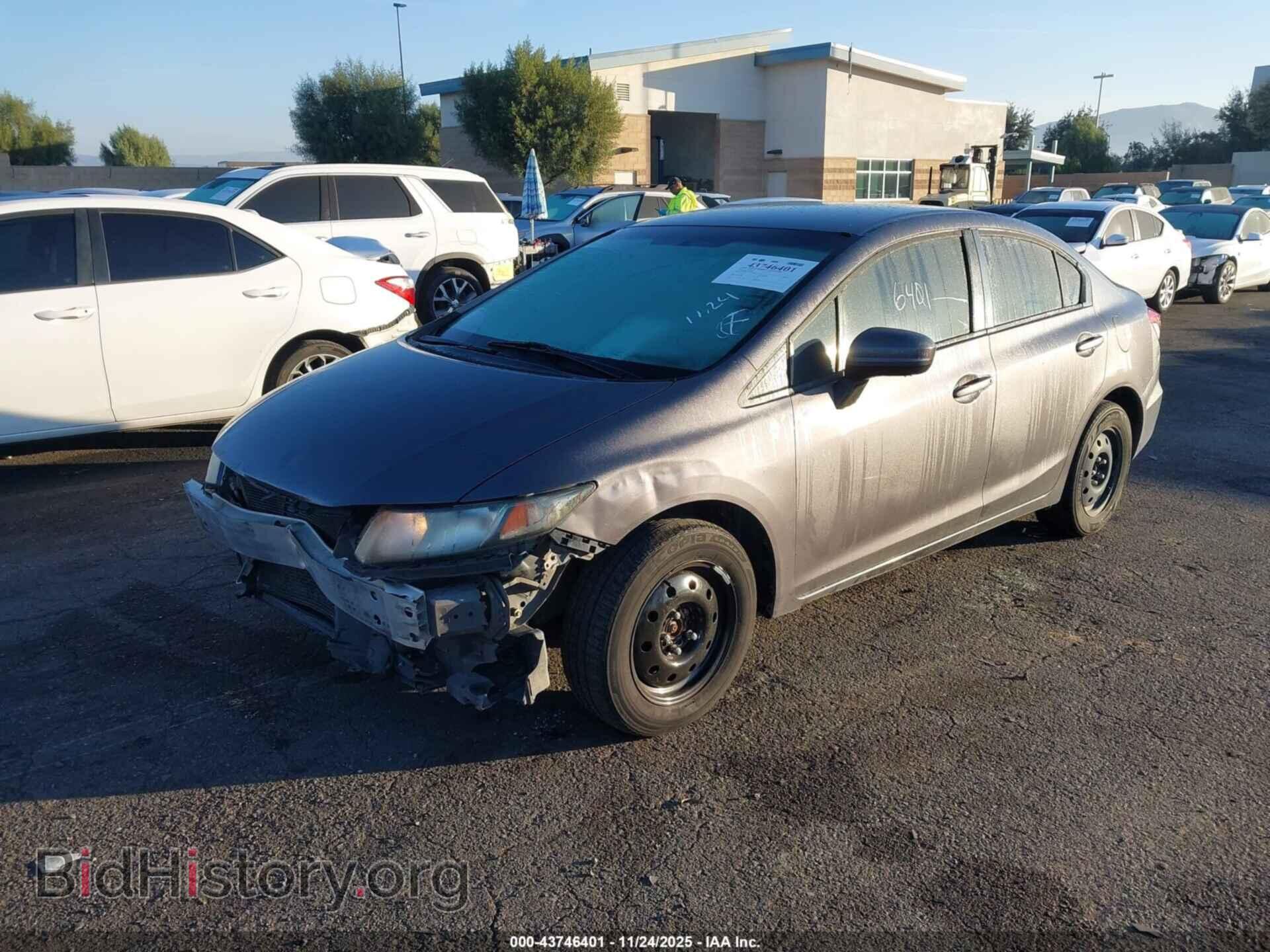 2014 HONDA CIVIC - VIN: 19XFB2F53EE271636 - Фото 2