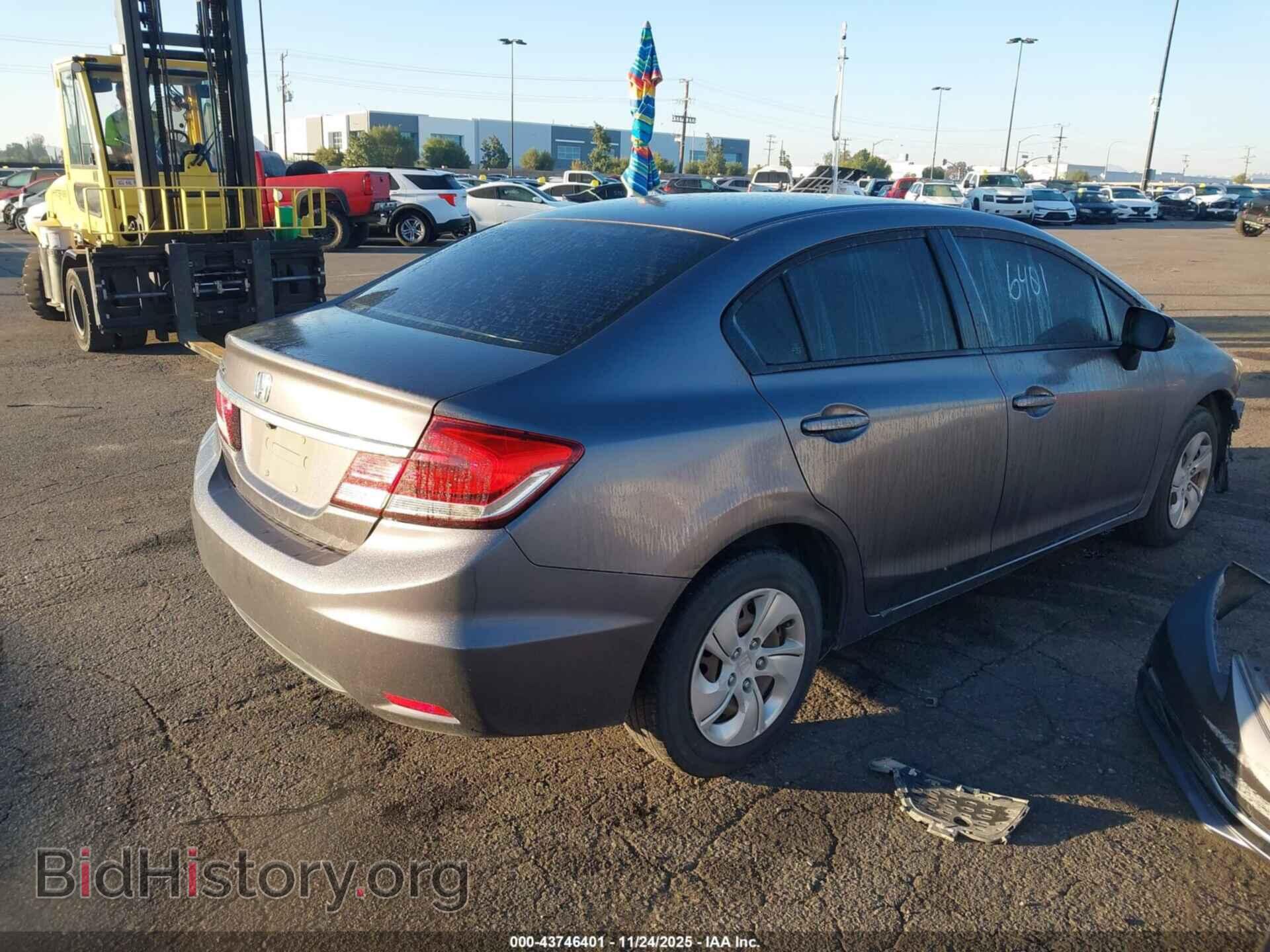 2014 HONDA CIVIC - VIN: 19XFB2F53EE271636 - Фото 4