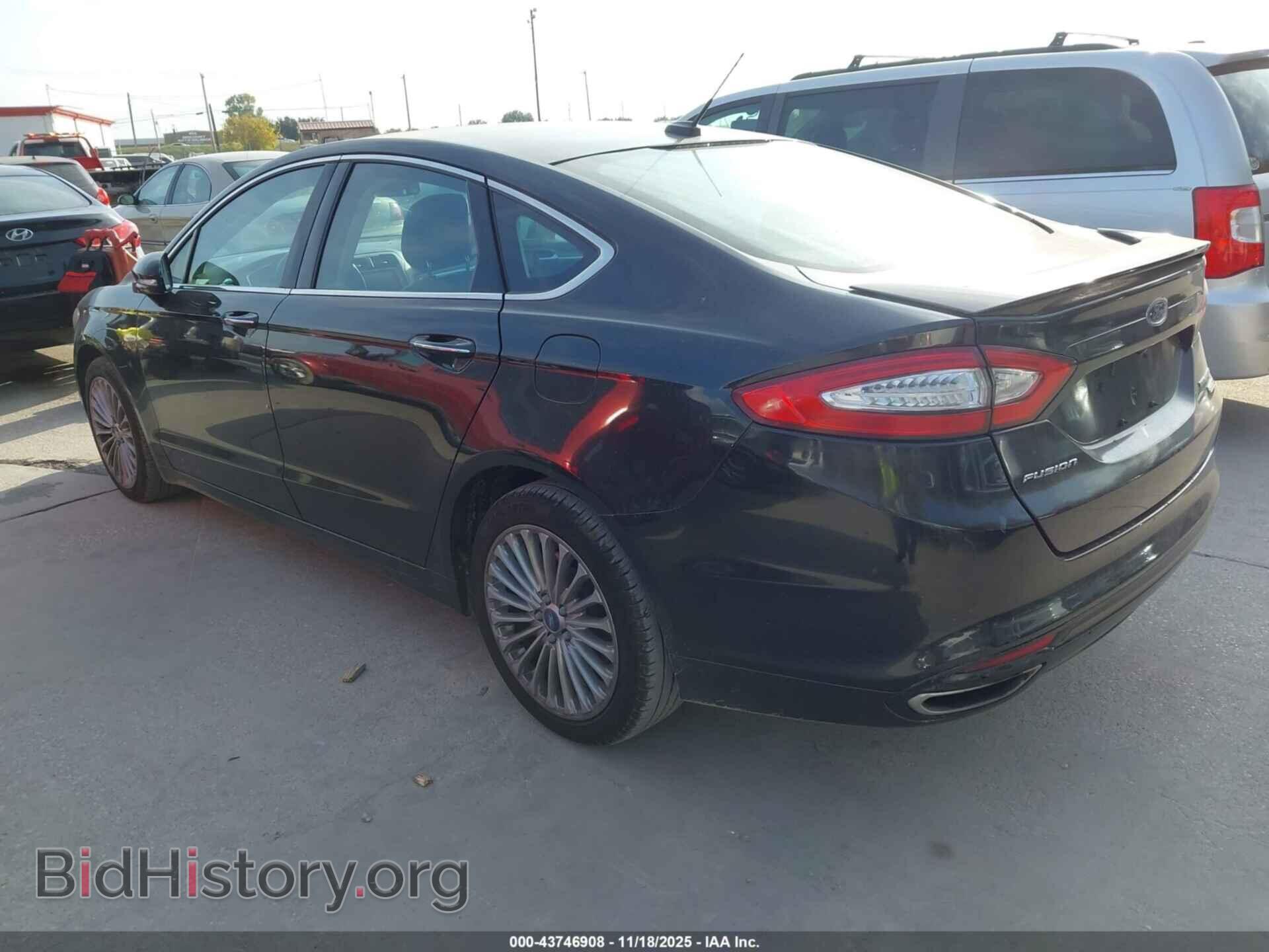 2013 FORD FUSION - VIN: 3FA6P0D93DR266574 - Фото 3