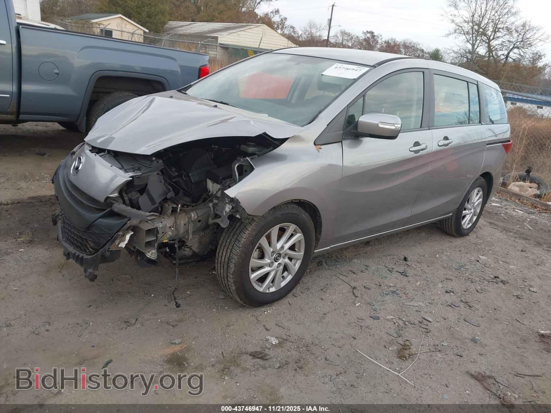 2014 MAZDA MAZDA5 - VIN: JM1CW2BL2E0174836 - Фото 2