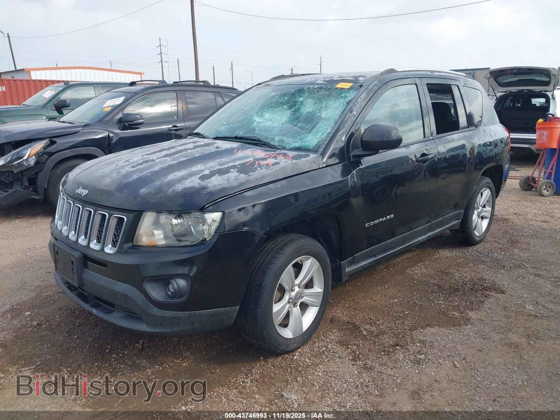 2012 JEEP COMPASS - VIN: 1C4NJCEB4CD666435 - Фото 2
