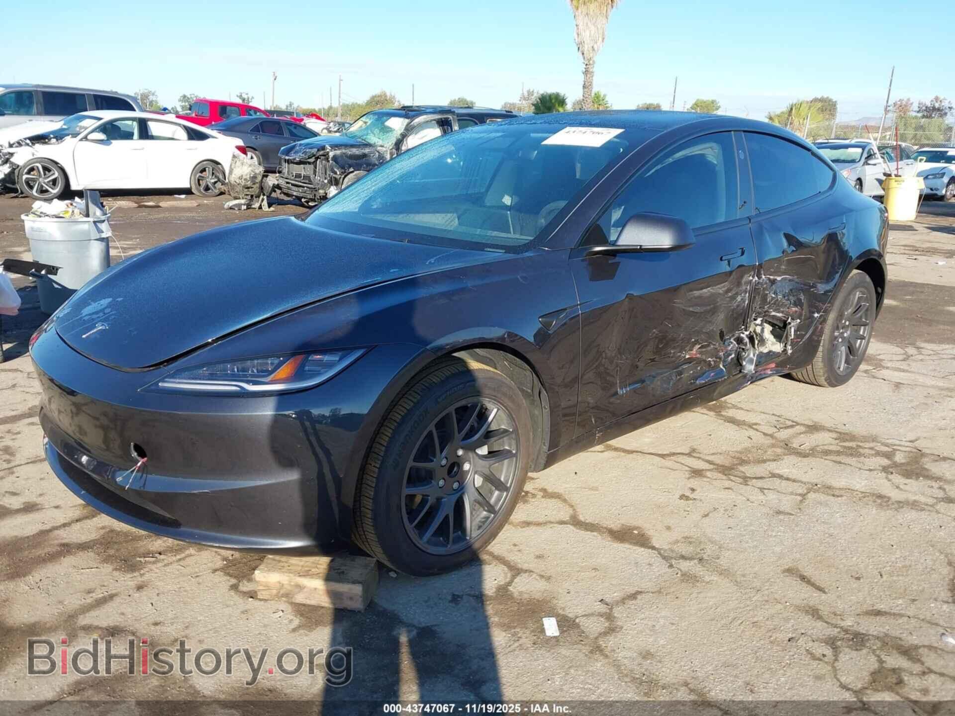 2025 TESLA MODEL 3 - VIN: 5YJ3E1EA1SF058774 - Фото 2