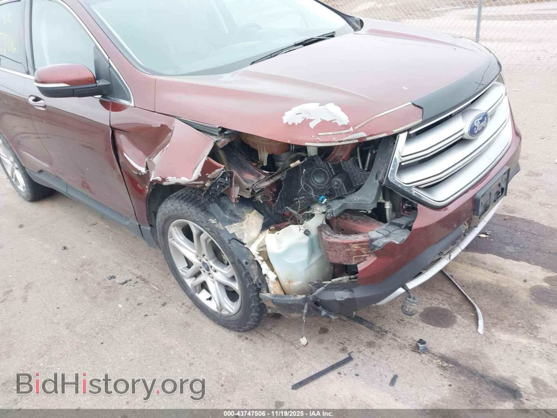 2015 FORD EDGE - VIN: 2FMTK4K87FBB47632 - Фото 6