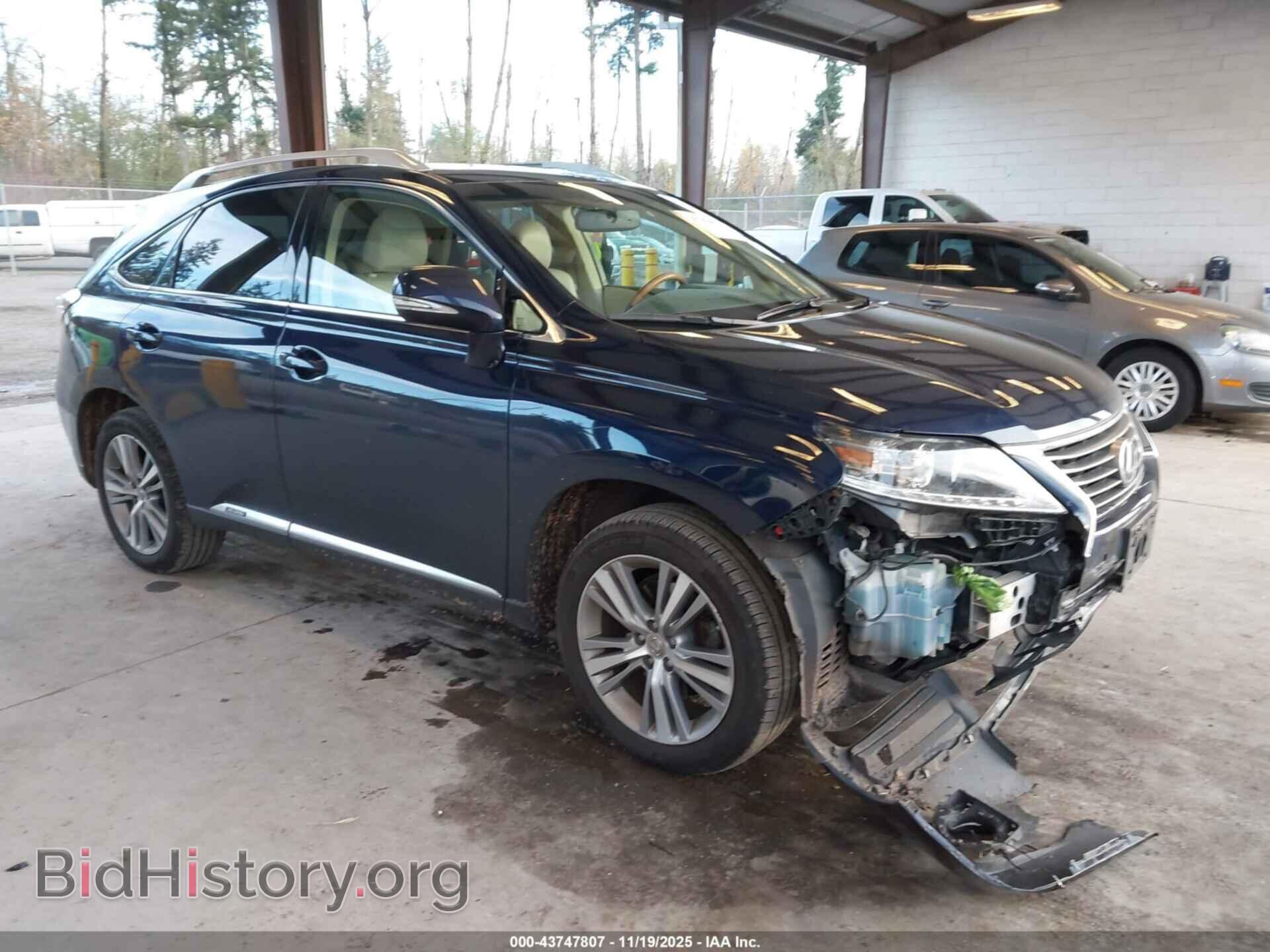 Photo 2T2BC1BA2FC002550 - LEXUS RX 450H 2015