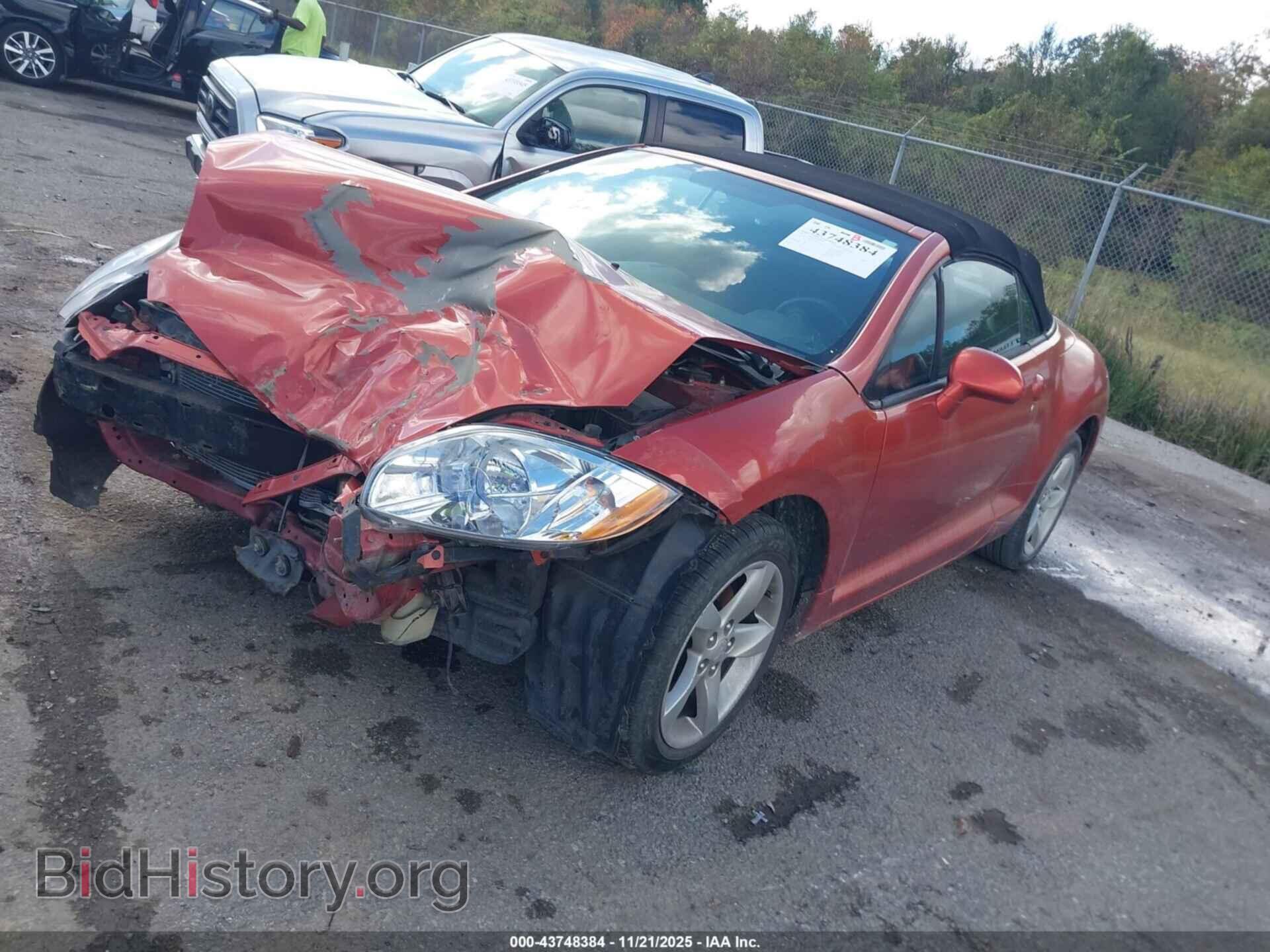 2007 MITSUBISHI ECLIPSE SPYDER - VIN: 4A3AL25F37E070591 - Фото 2