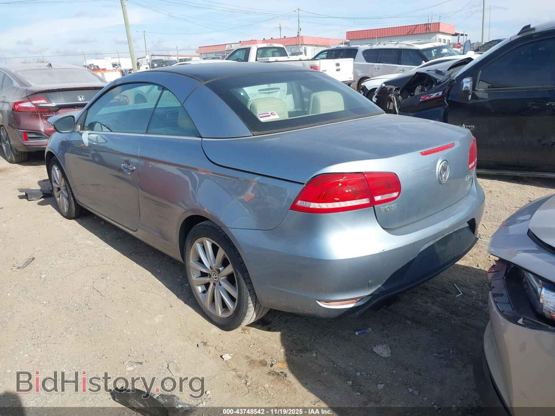 2014 VOLKSWAGEN EOS - VIN: WVWBW8AH3EV005343 - Фото 3