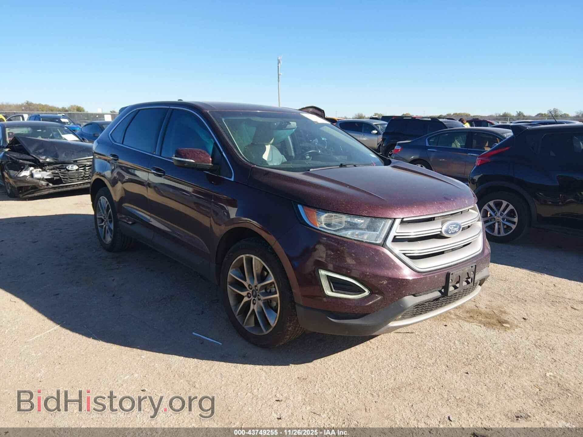 Фотография 2FMPK3K95JBC19988 - FORD EDGE 2018