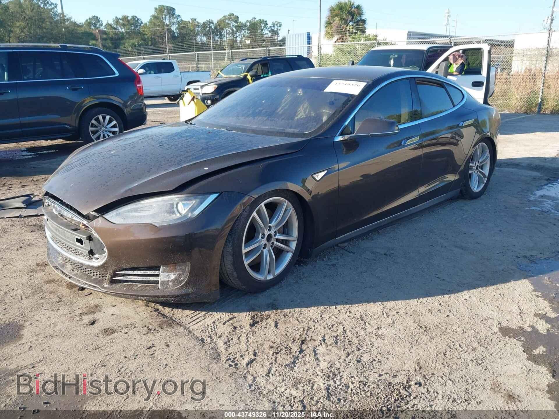 2012 TESLA MODEL S - VIN: 5YJSA1CN2CFP01499 - Фото 2