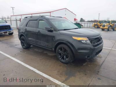 2015 Ford EXPLORER Sport, черный — VIN 1FM5K8GT3FGB47603, IAAI