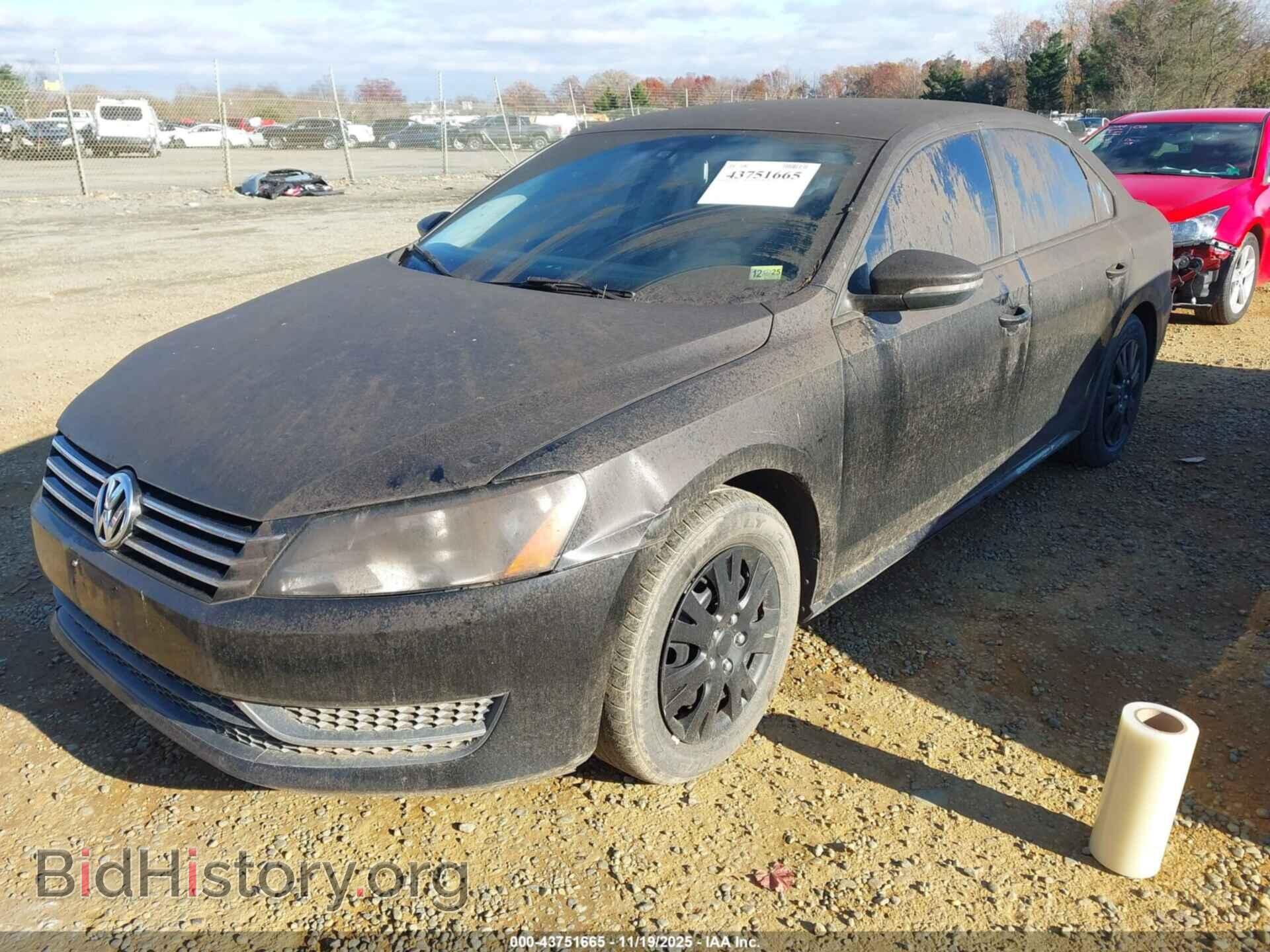 2012 VOLKSWAGEN PASSAT - VIN: 1VWAP7A37CC006993 - Фото 2