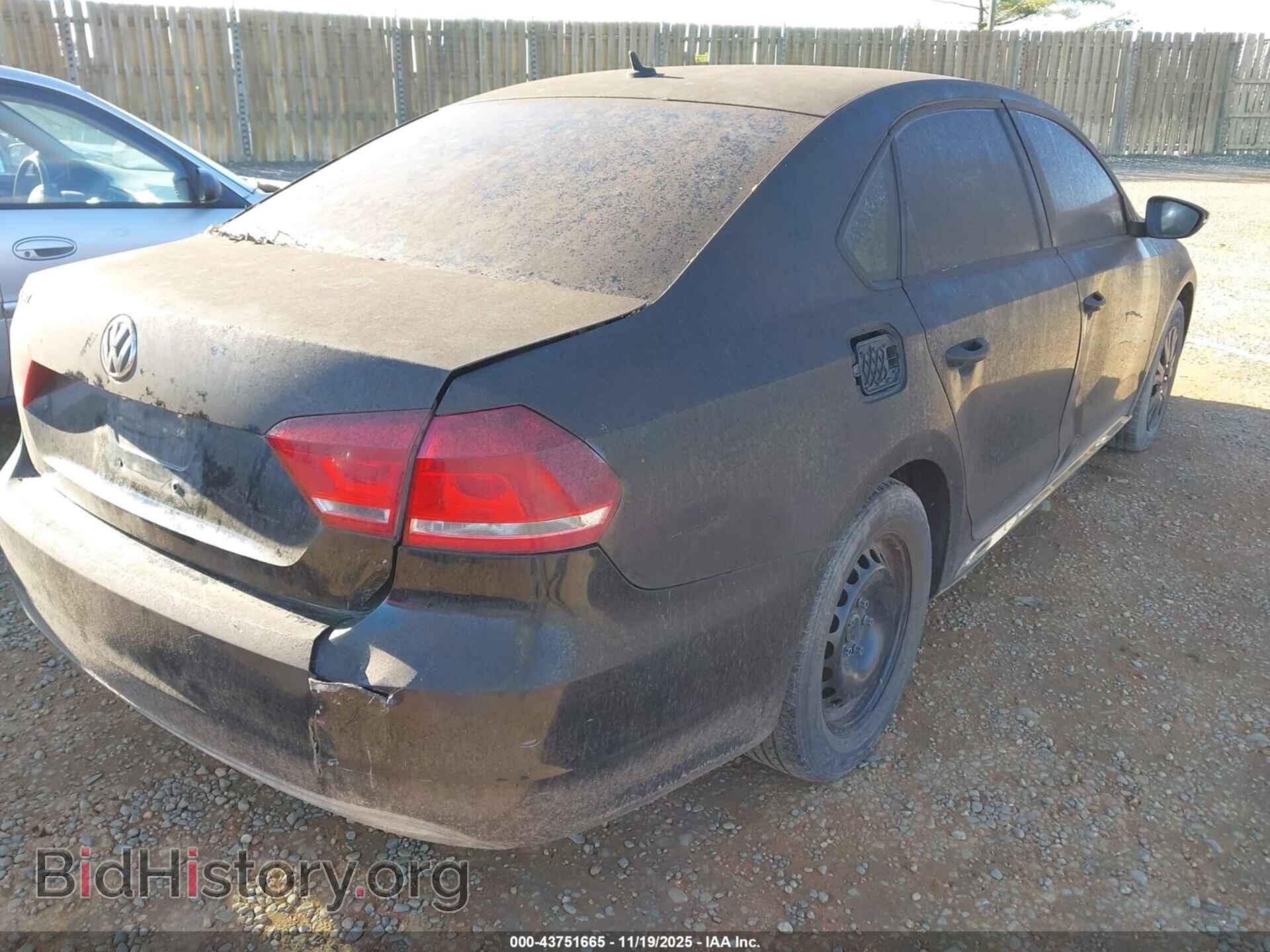2012 VOLKSWAGEN PASSAT - VIN: 1VWAP7A37CC006993 - Фото 4