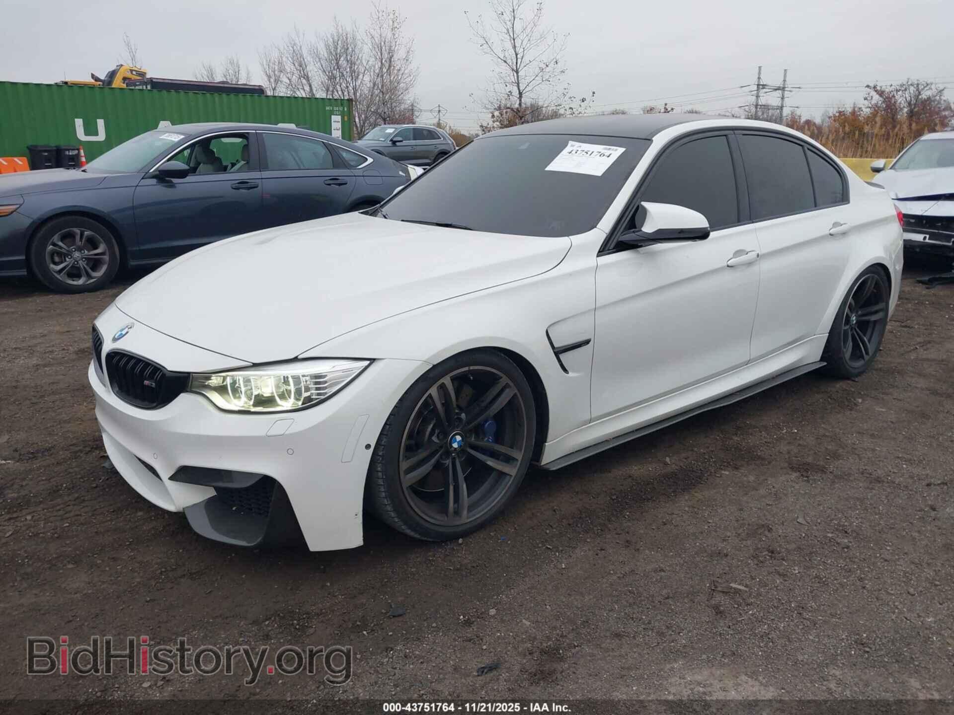 2016 BMW M3 - VIN: WBS8M9C5XG5E68359 - Фото 2