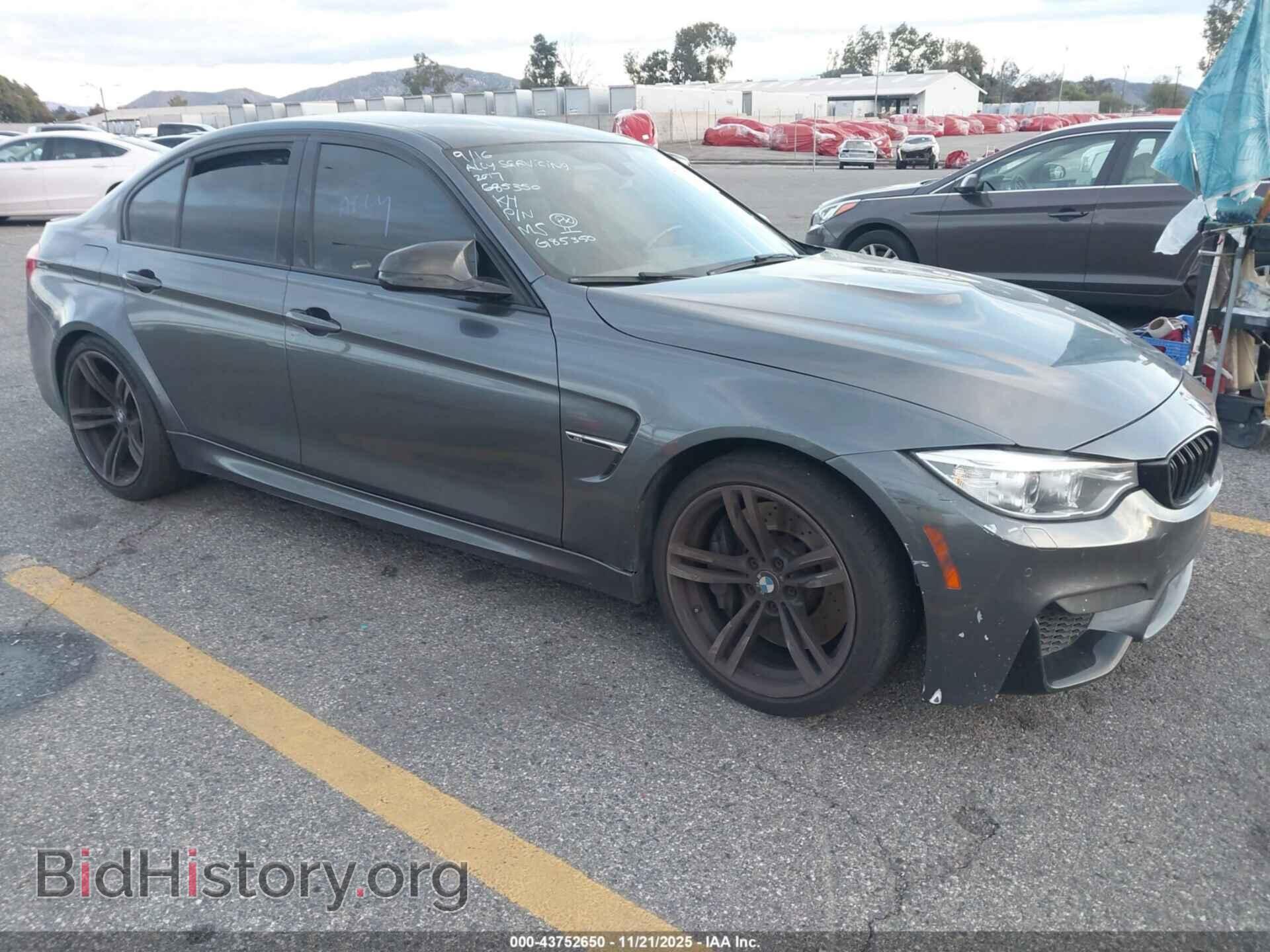 Фотография WBS8M9C33H5G85350 - BMW M3 2017