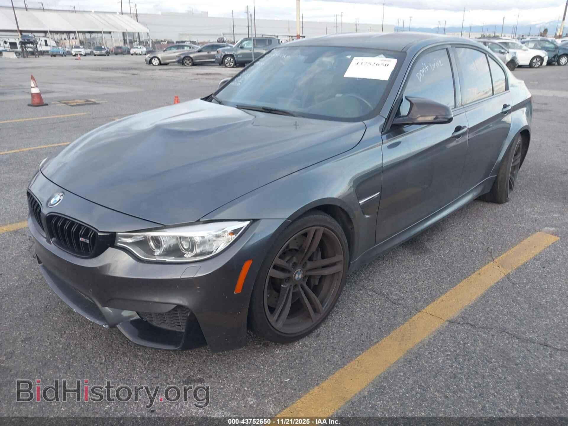 2017 BMW M3 - VIN: WBS8M9C33H5G85350 - Фото 2