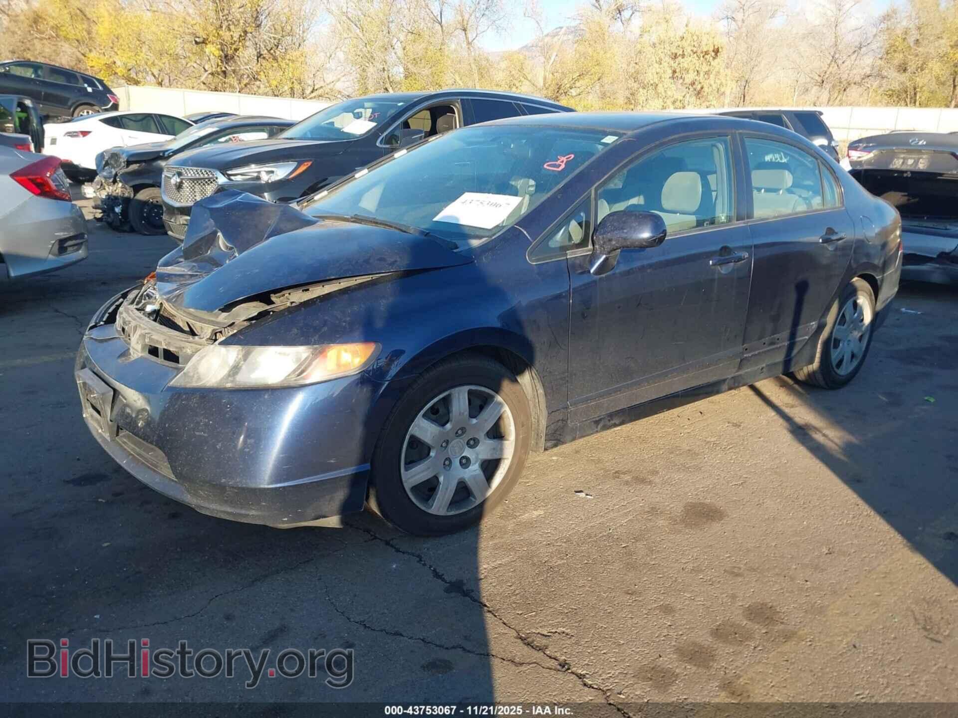 2007 HONDA CIVIC - VIN: JHMFA16577S007587 - Фото 2