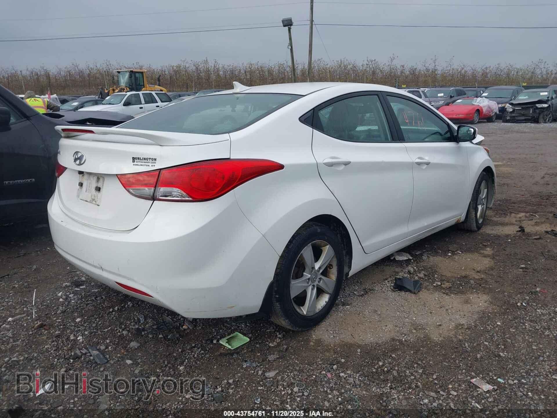 2013 HYUNDAI ELANTRA - VIN: 5NPDH4AEXDH409062 - Фото 4