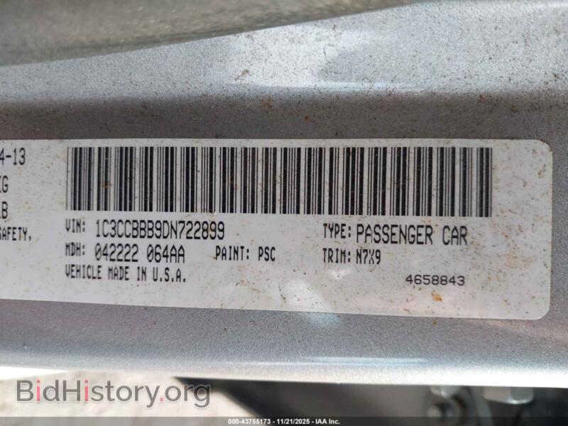 2013 Chrysler 200 (VIN 1C3CCBBB9DN722899) — photo 9 of 16