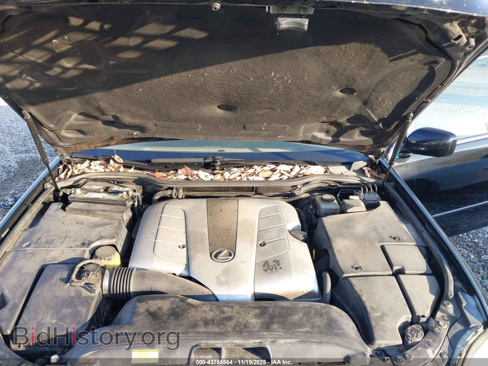 2006 LEXUS LS 430 - VIN: JTHBN36F565047168 - Фото 10